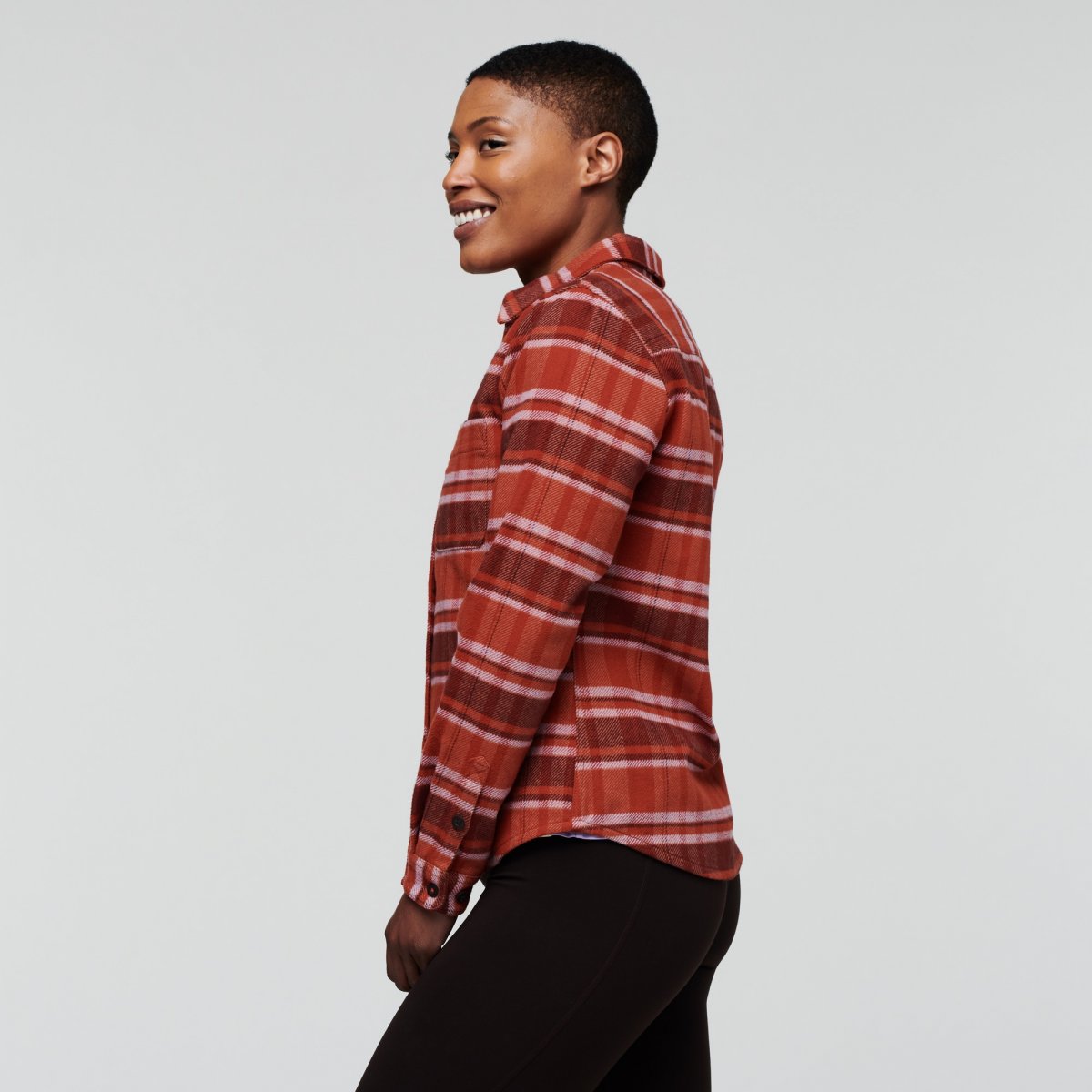 Mero Organic Flannel Shirt Woman