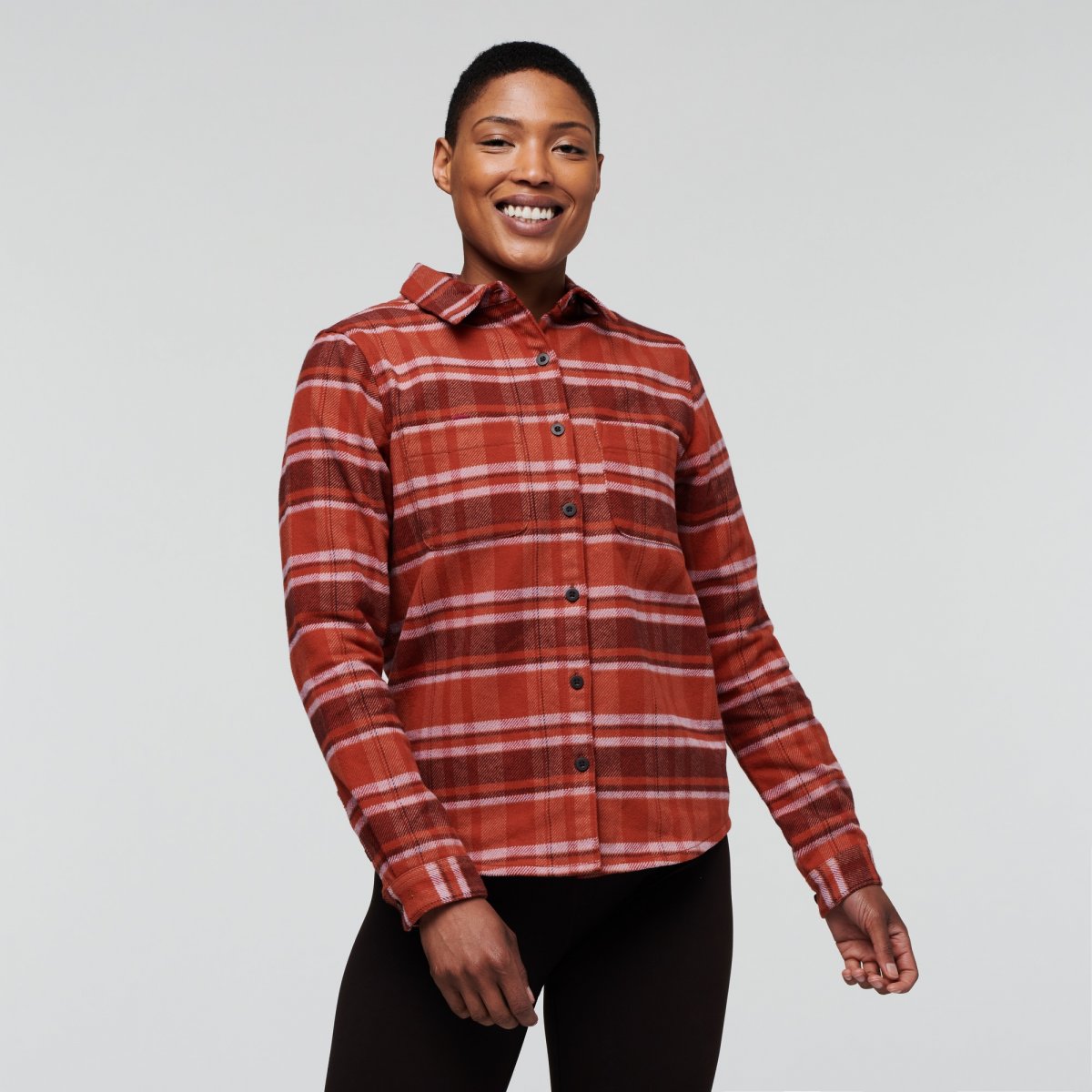 Mero Organic Flannel Shirt Woman
