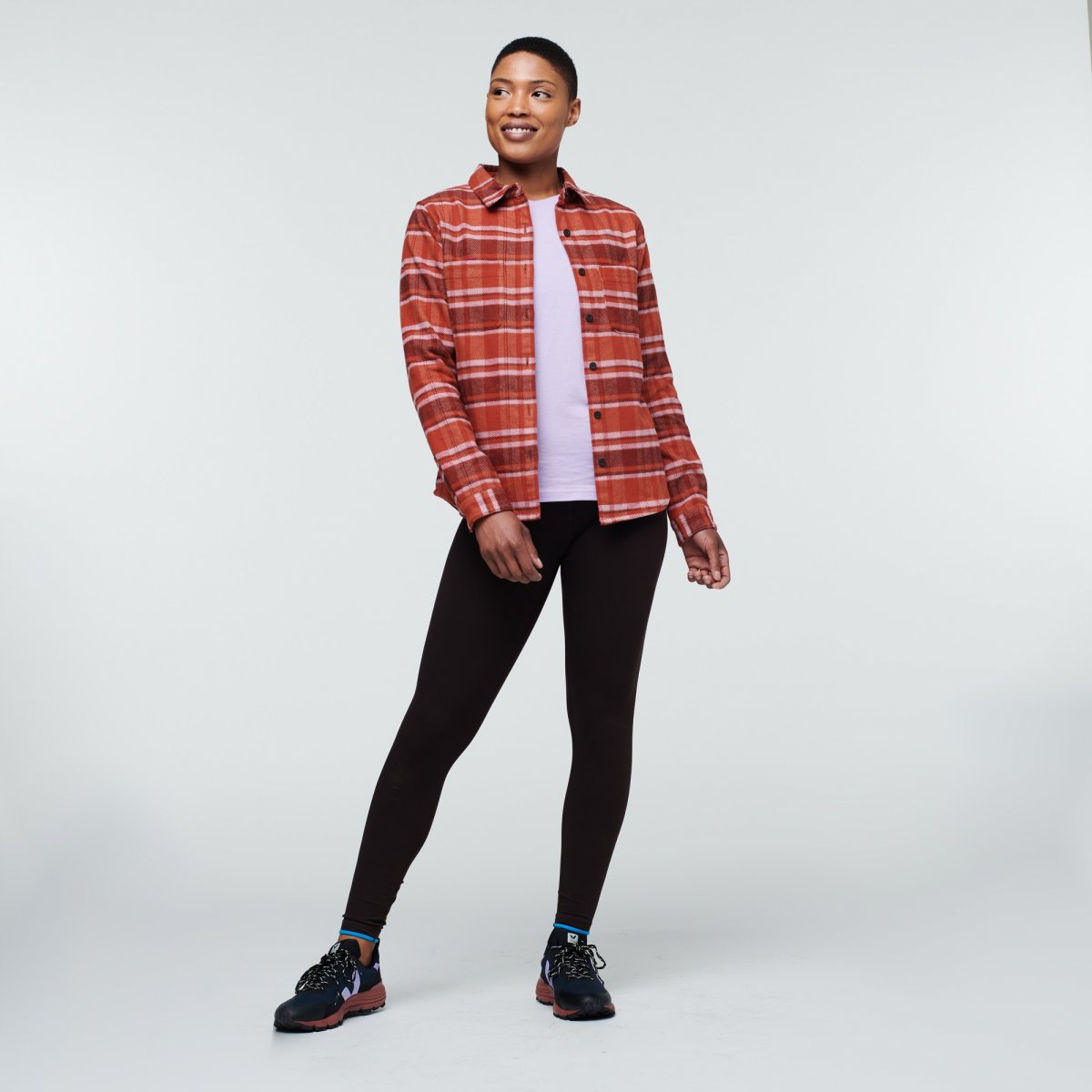 Mero Organic Flannel Shirt Woman