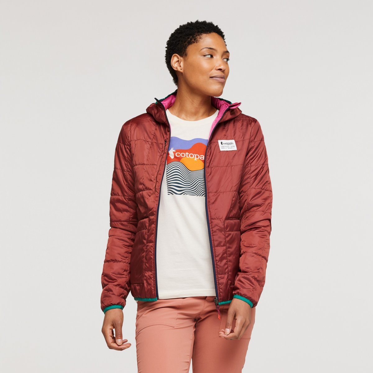 Teca Calido Hooded Jacket Woman
