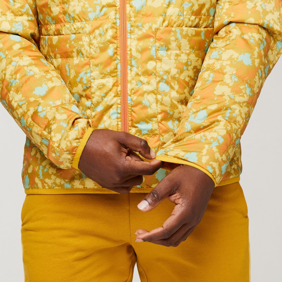 Teca Calido Hooded Jacket Print Man
