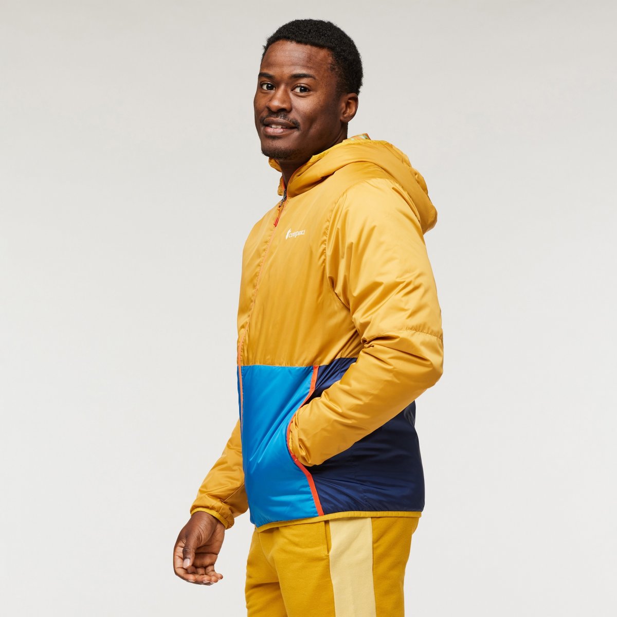 Teca Calido Hooded Jacket Print Man