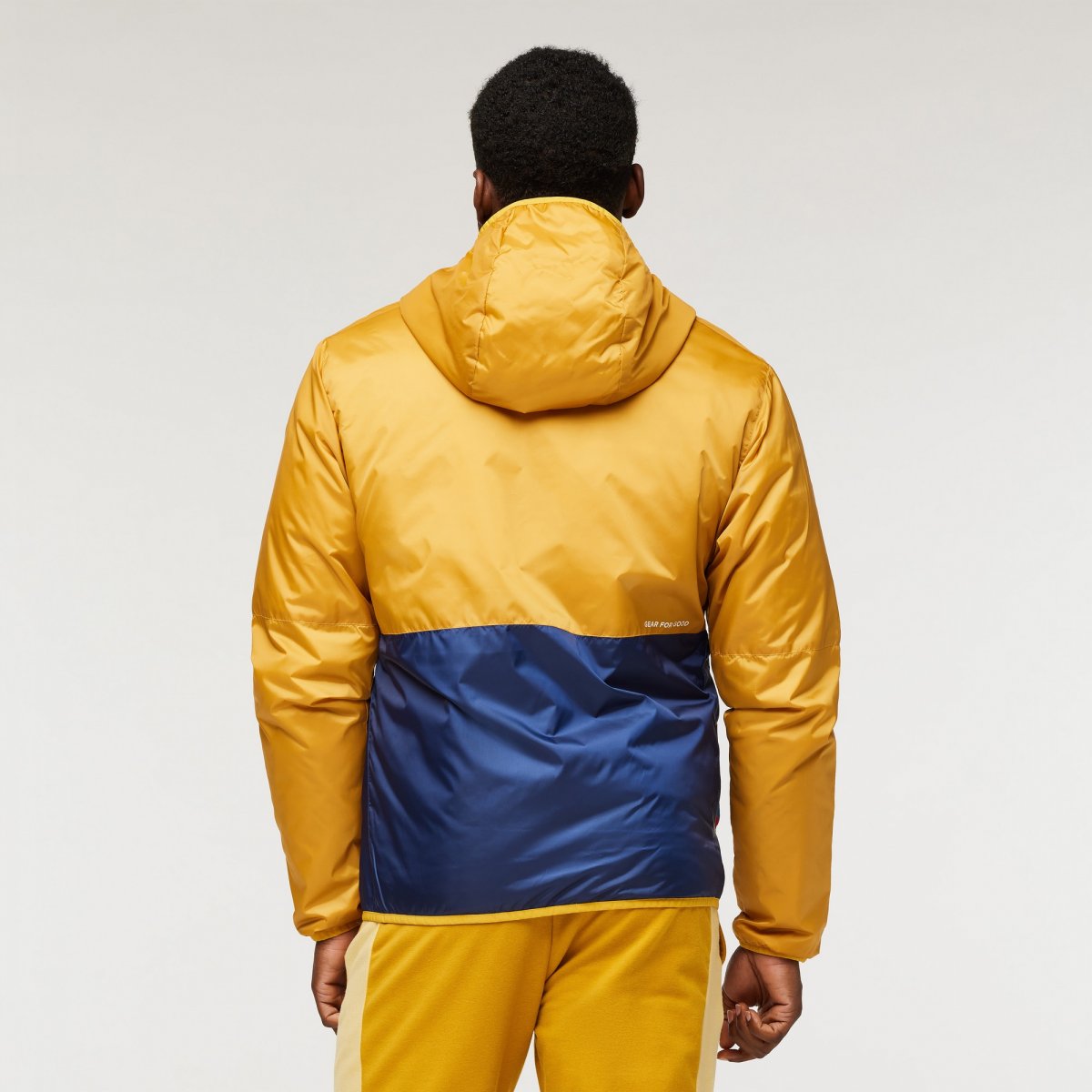 Teca Calido Hooded Jacket Print Man
