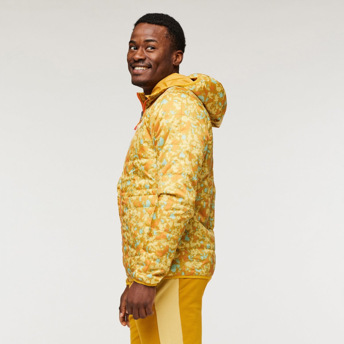 Teca Calido Hooded Jacket Print Man