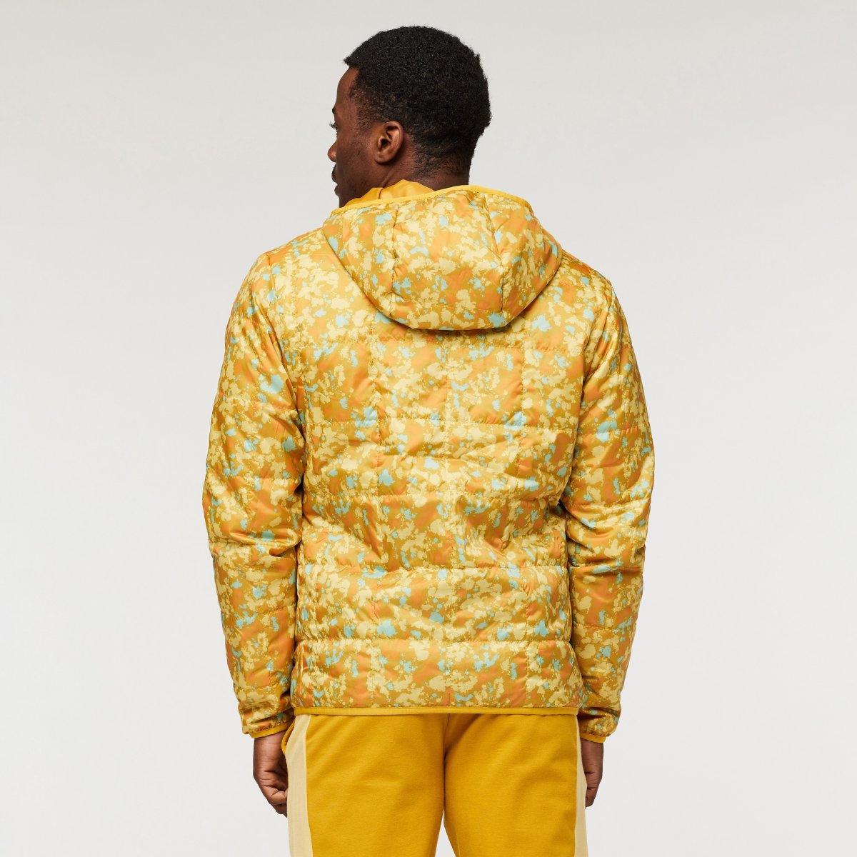 Teca Calido Hooded Jacket Print Man