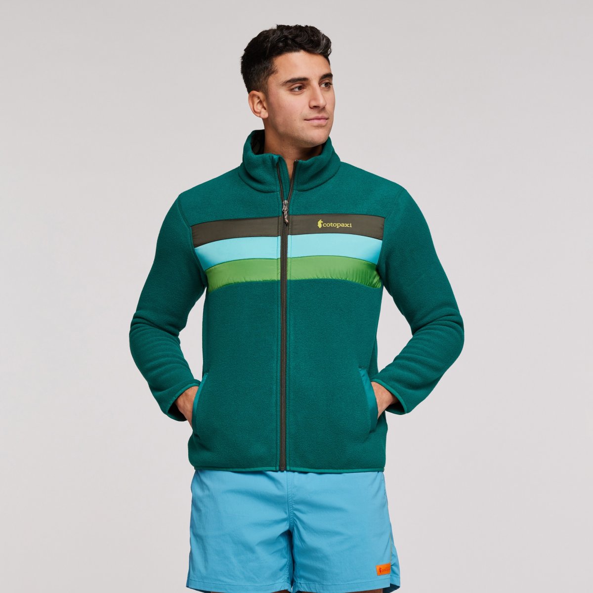 Teca Fleece Full-Zip Jacket Man