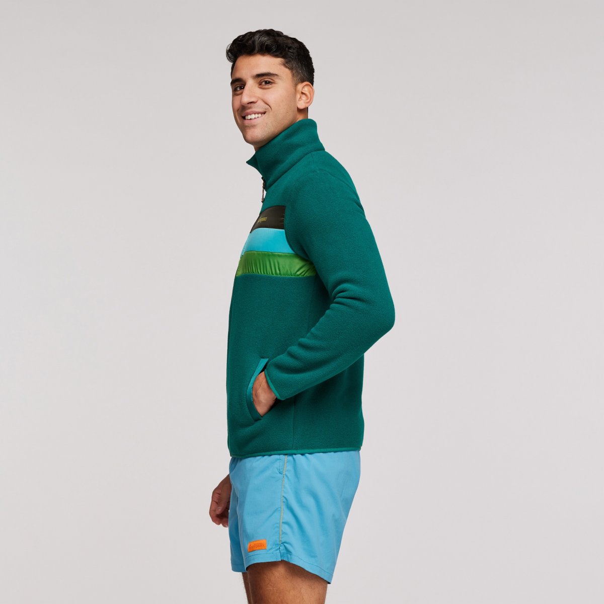 Teca Fleece Full-Zip Jacket Man