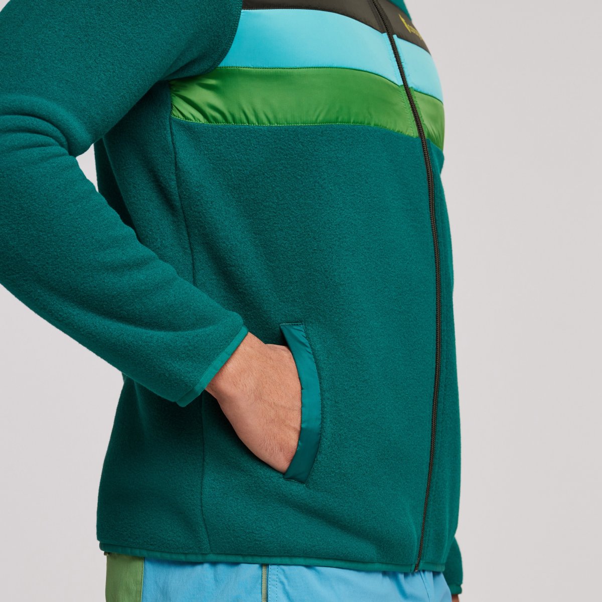 Teca Fleece Full-Zip Jacket Man