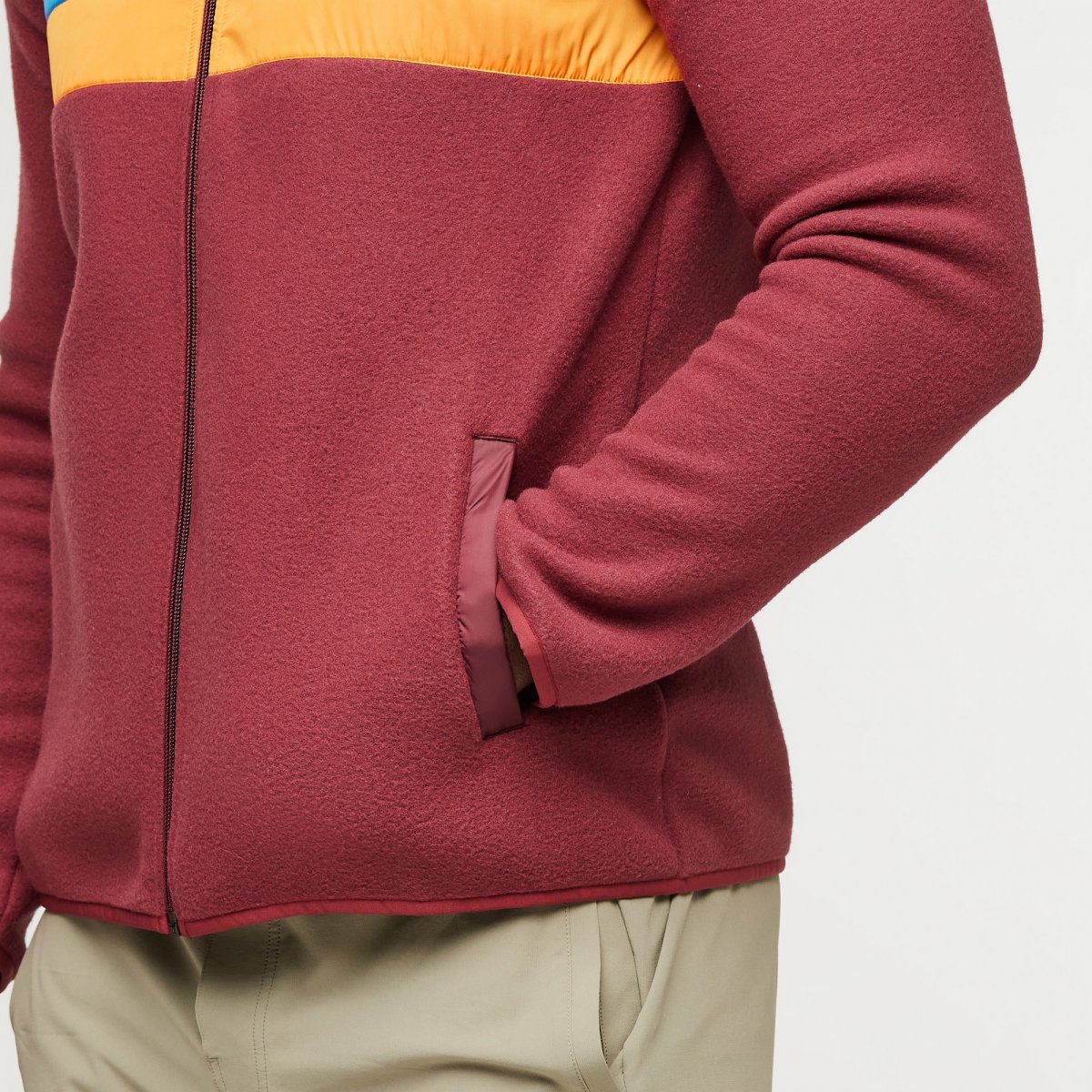 Teca Fleece Full-Zip Jacket Man