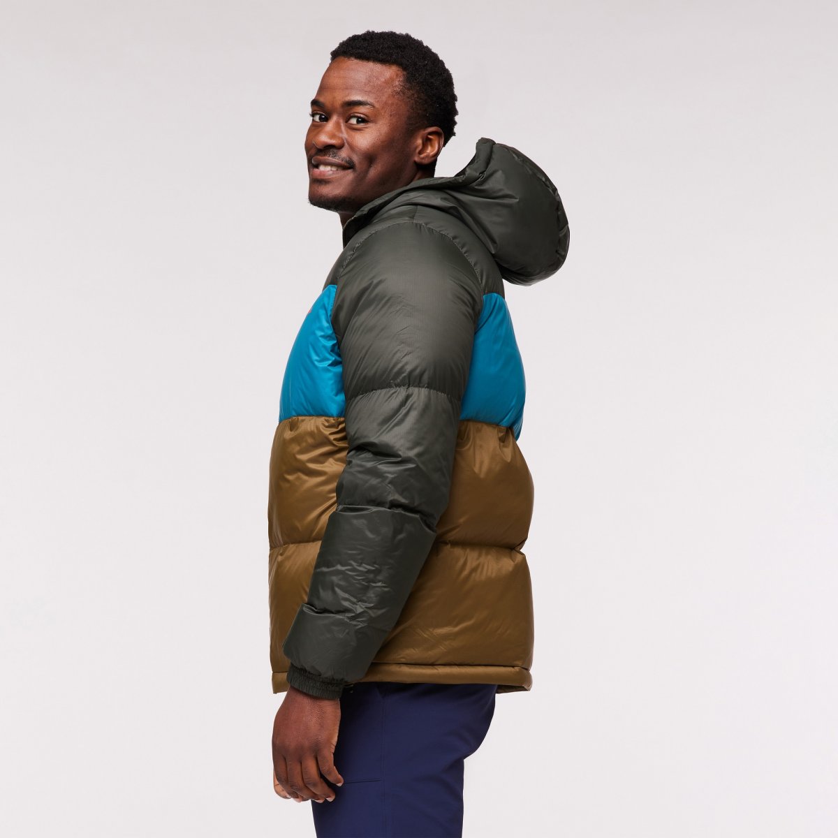 Solazo Hooded Down Jacket Man