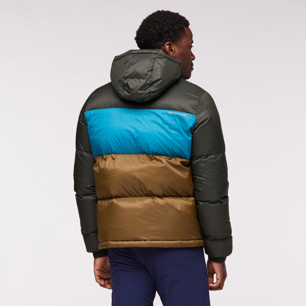 Solazo Hooded Down Jacket Man