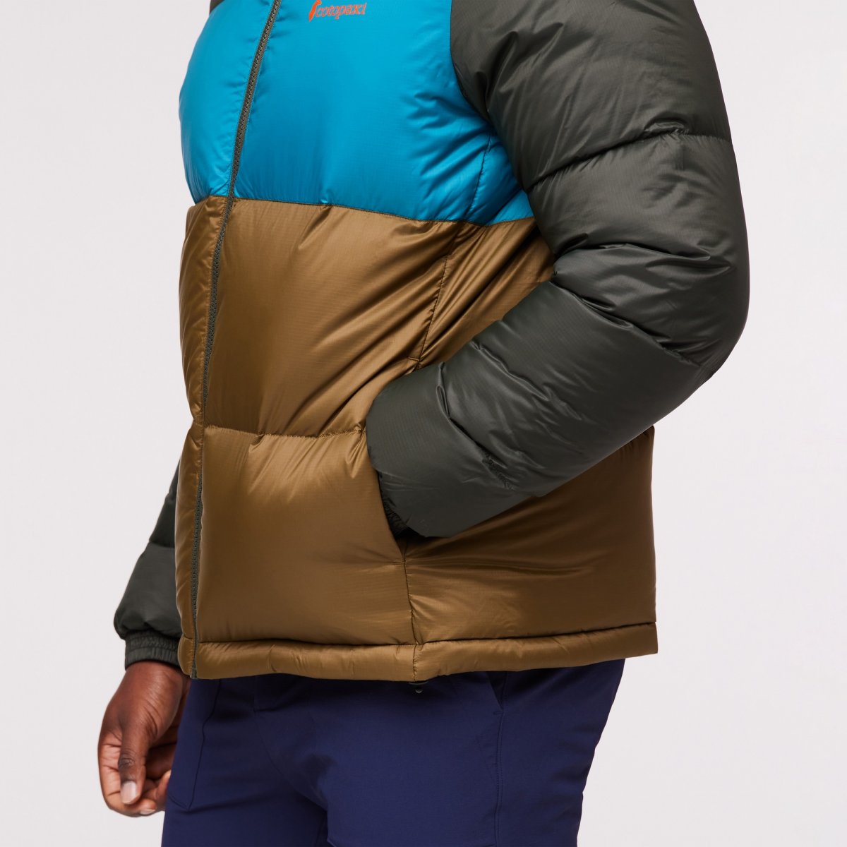 Solazo Hooded Down Jacket Man