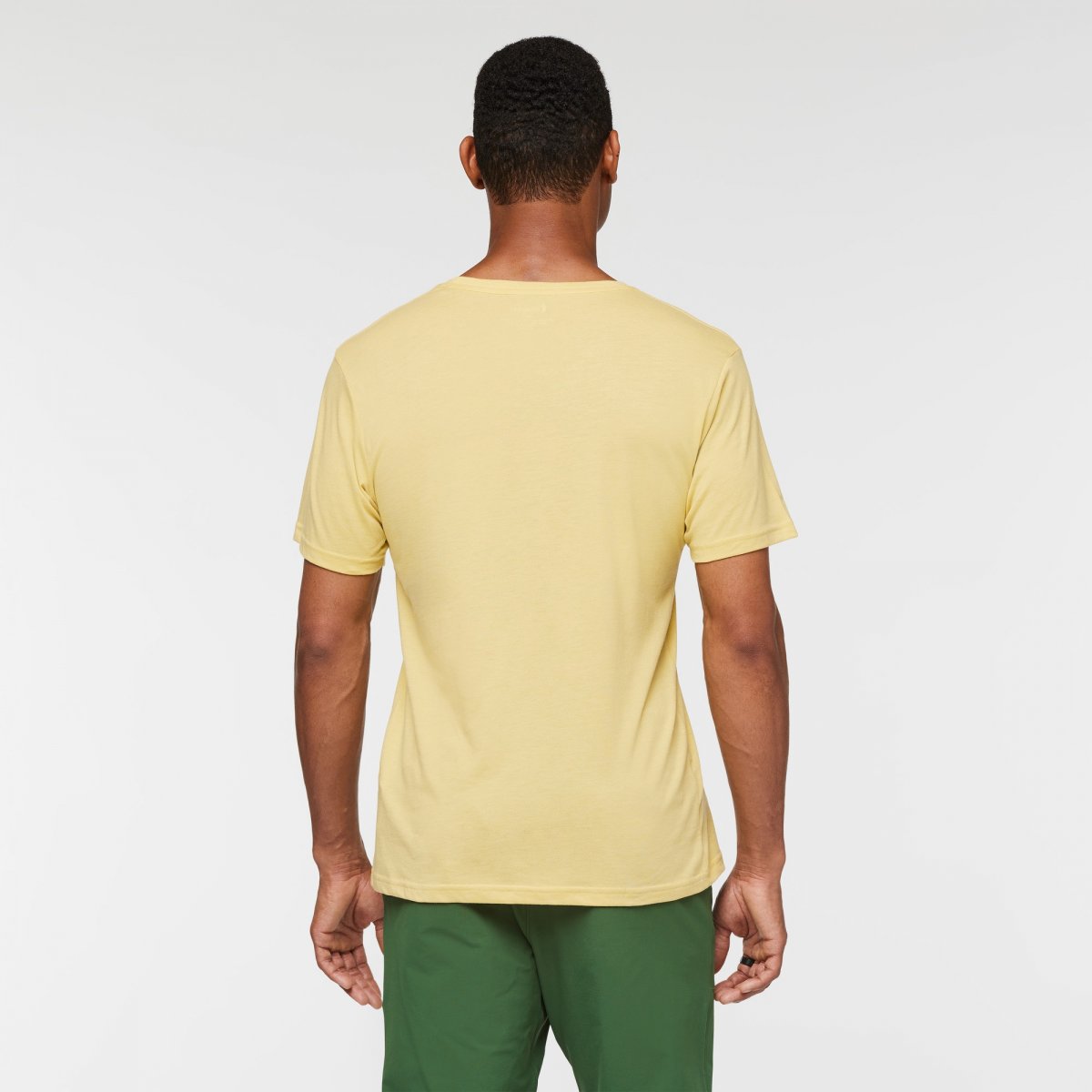 Llama Stripes Organic T-Shirt Man