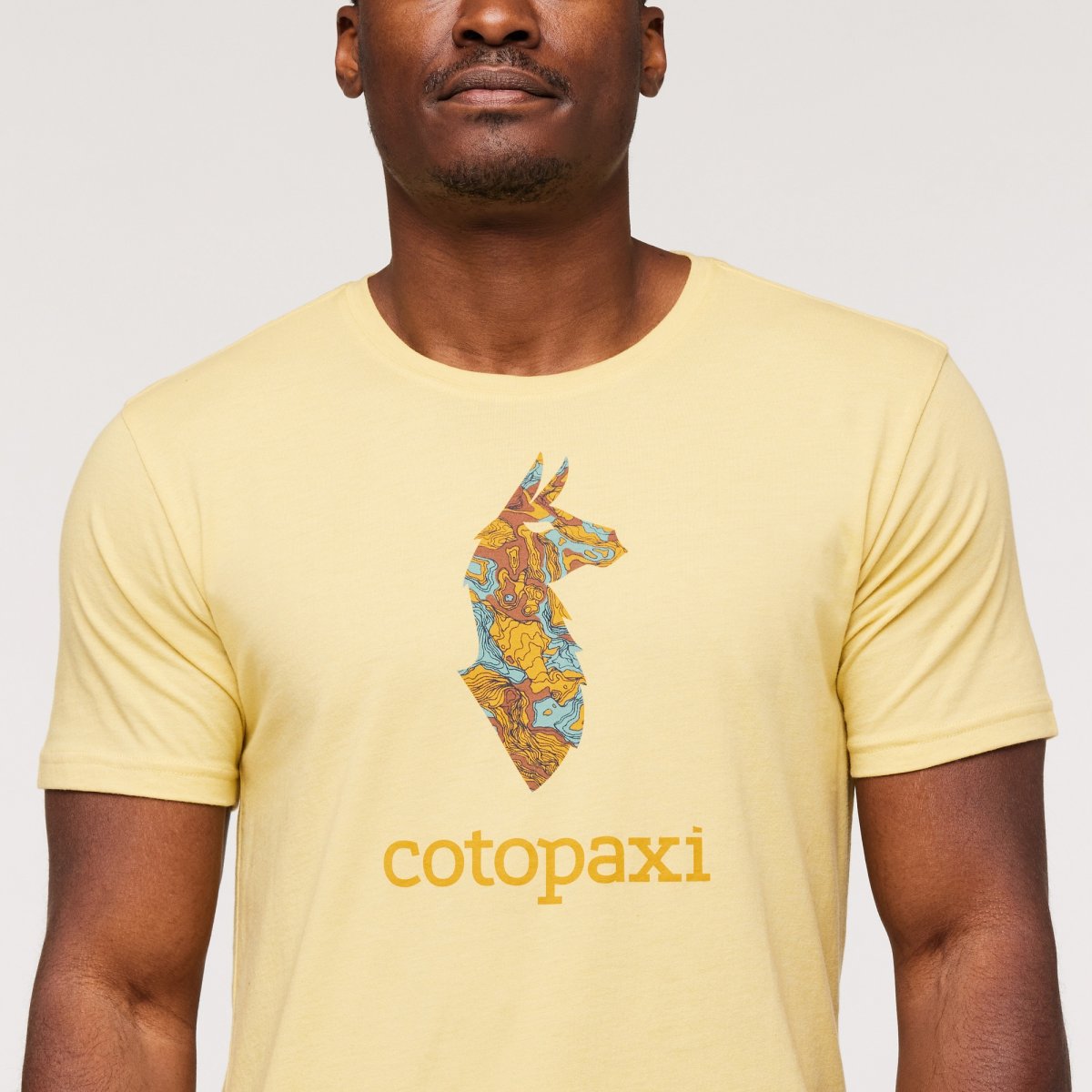 Altitude Llama Organic T-Shirt Man