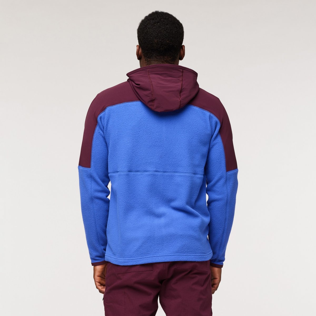 Abrazo Fleece Hooded Full-Zip Jacket Man