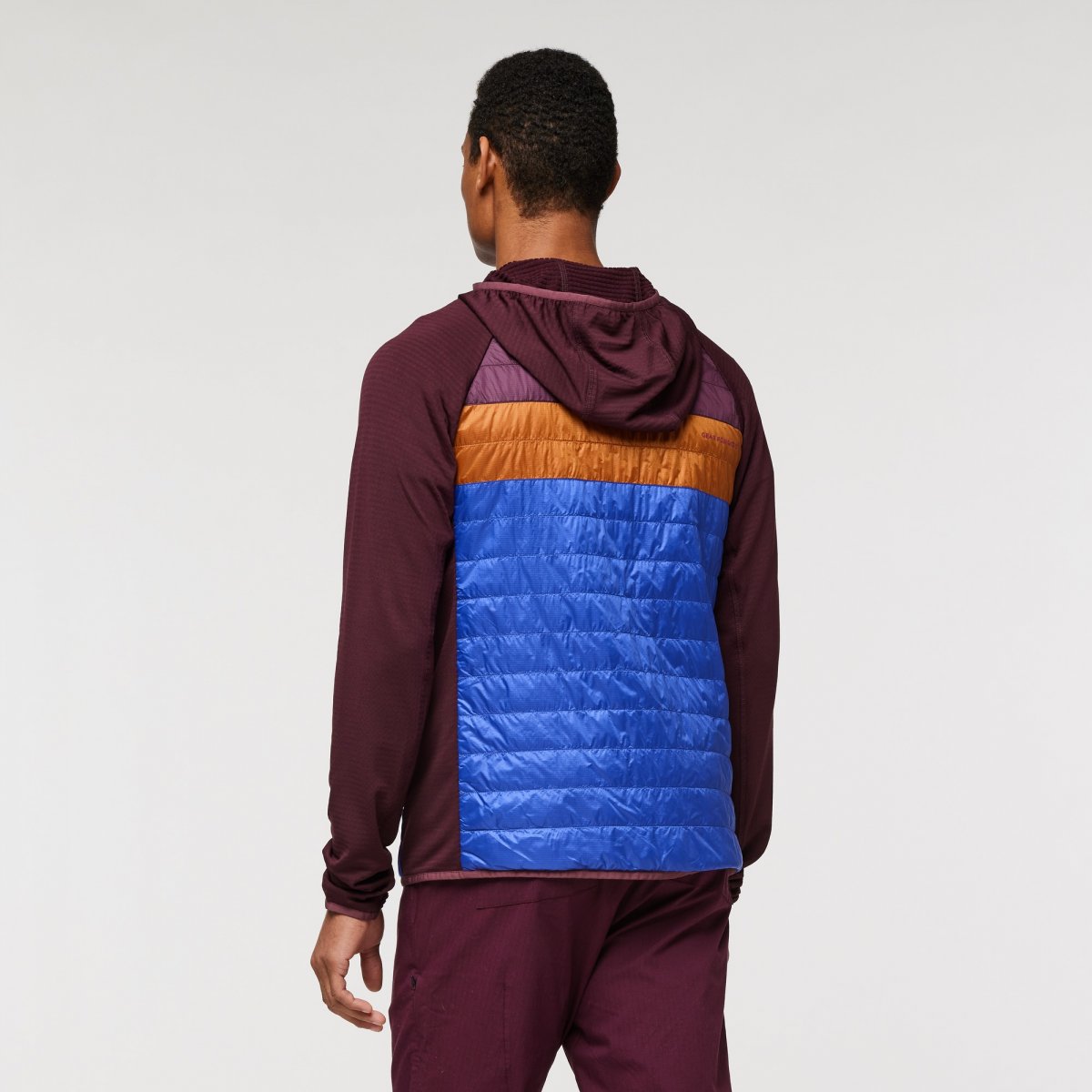 Capa Hybrid Insulated Hooded Jacket Man