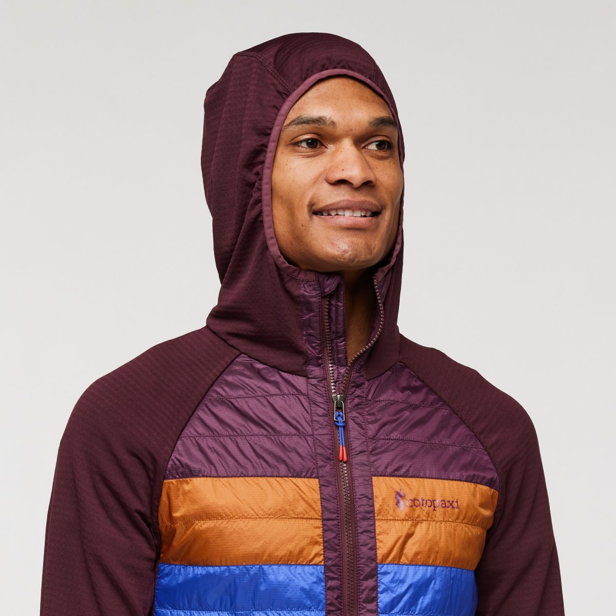 Capa Hybrid Insulated Hooded Jacket Man