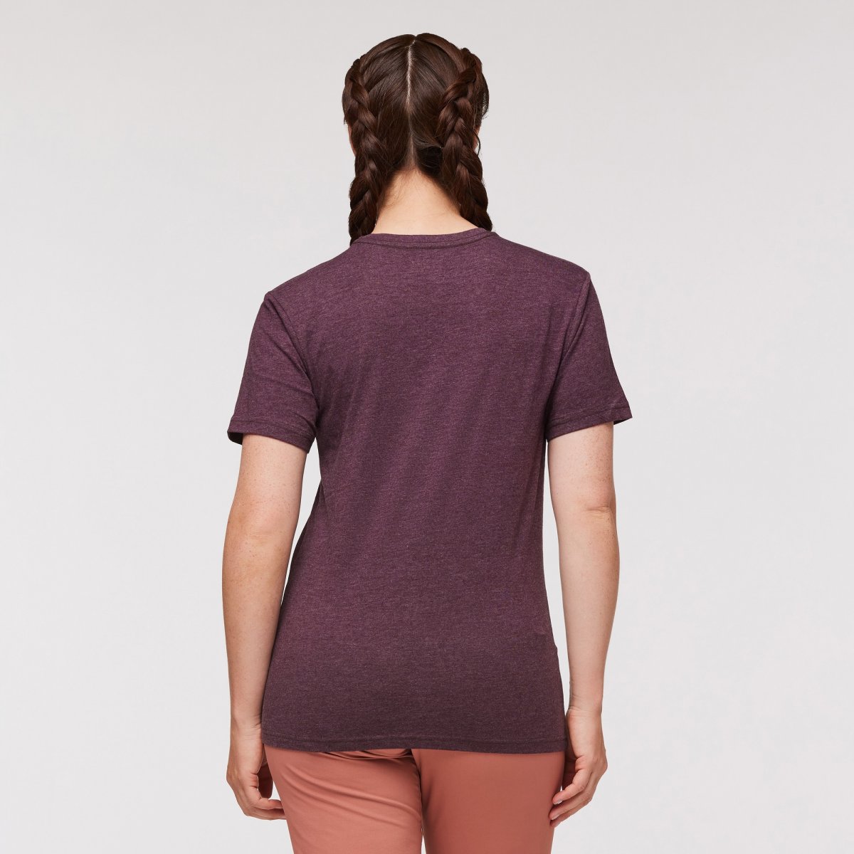 Llama Stripes Organic T-Shirt Woman