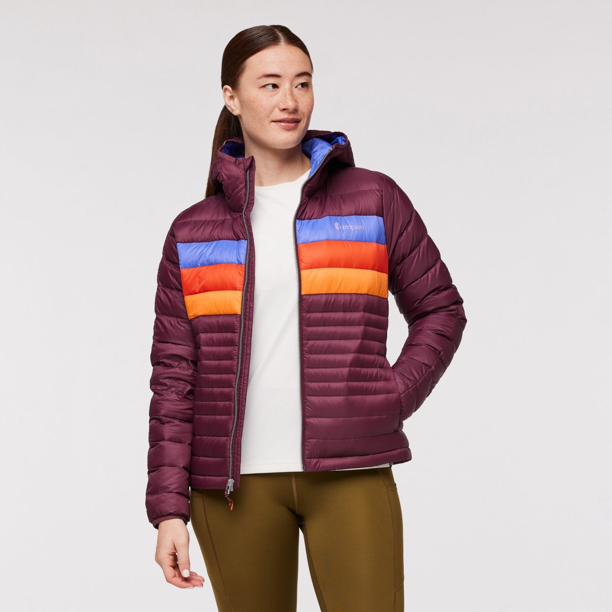 Fuego Down Hooded Jacket Woman