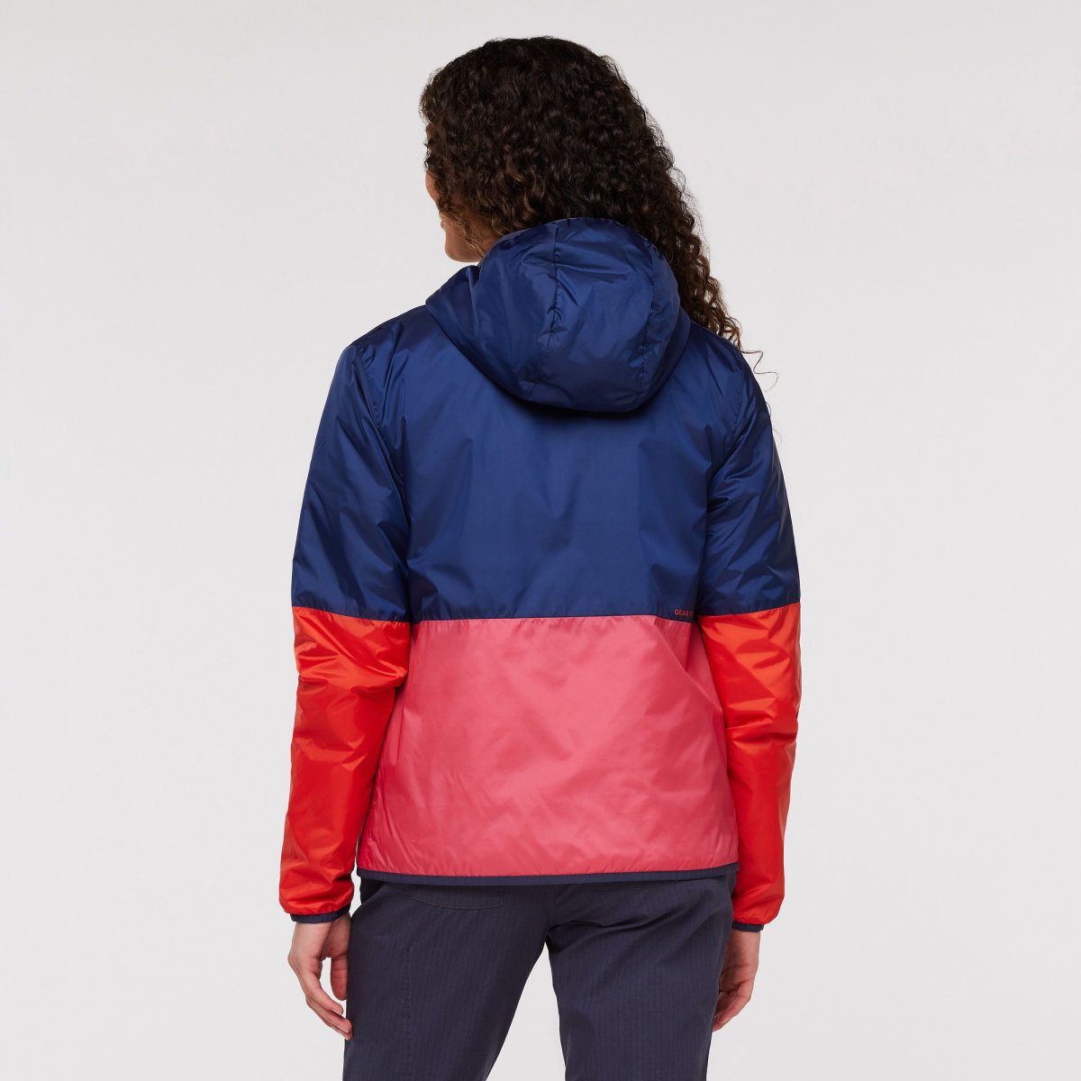 Teca Calido Hooded Jacket Print Woman