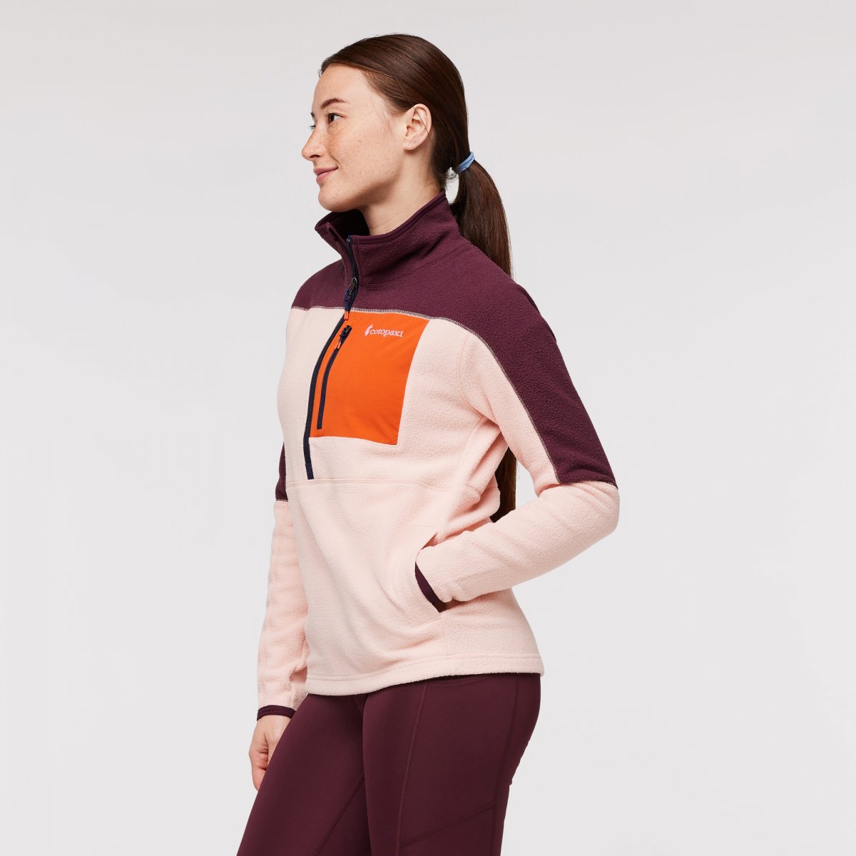 Abrazo Half-Zip Fleece Jacket Woman