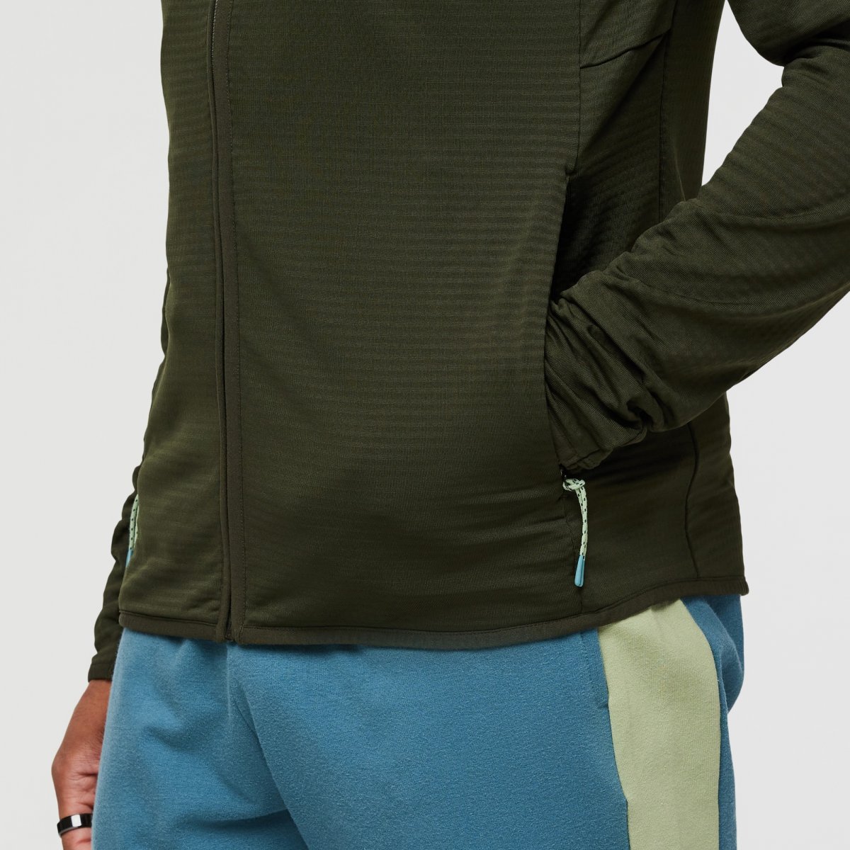 Otero Fleece Full-Zip Hooded Jacket Man