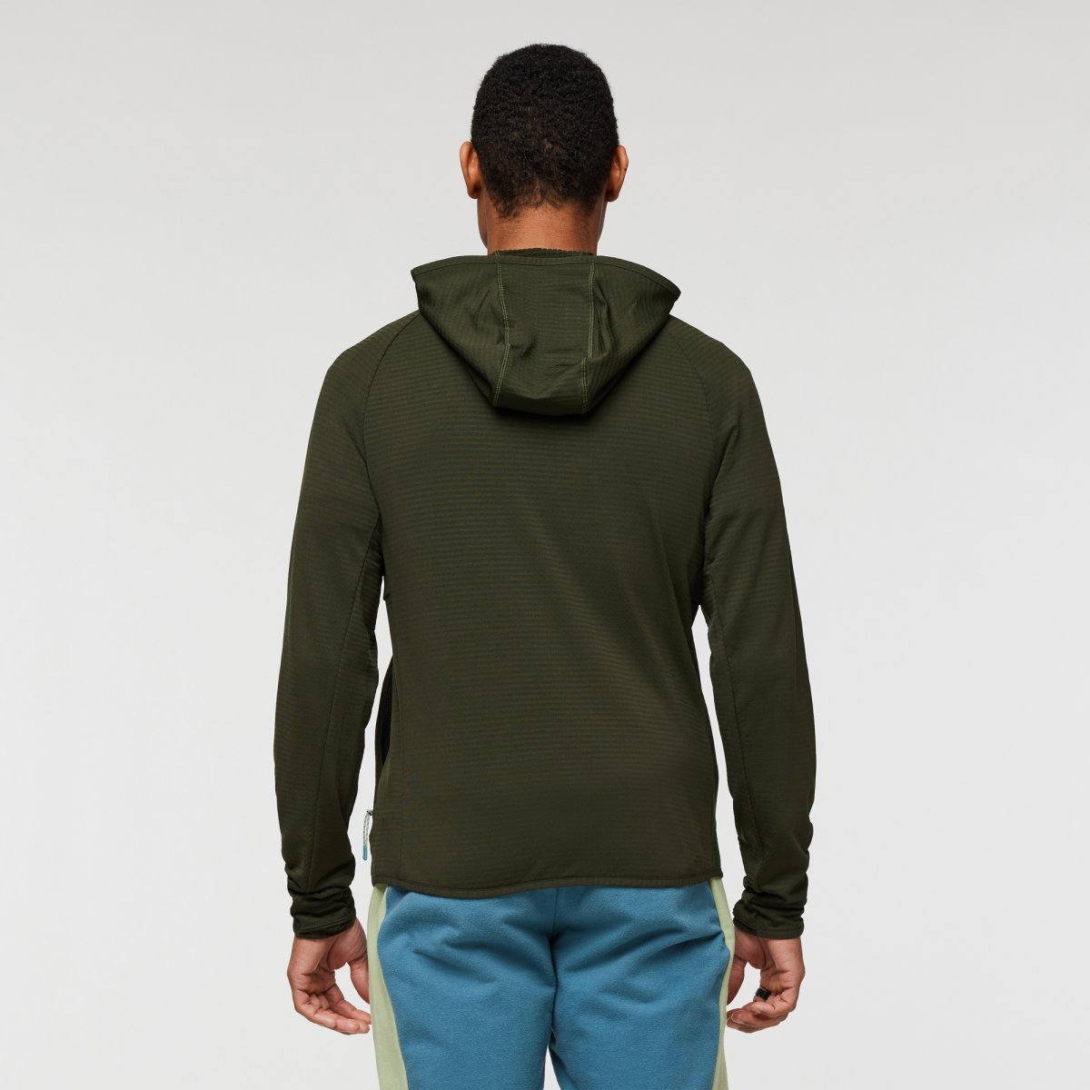 Otero Fleece Full-Zip Hooded Jacket Man