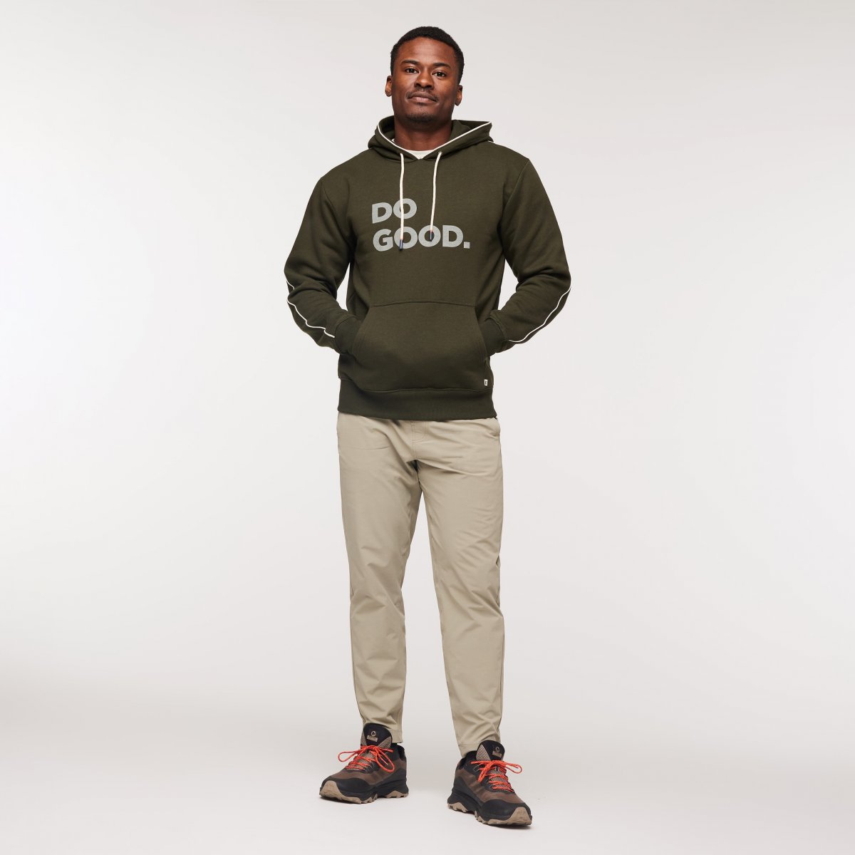 Do Good Organic Full-Zip Hoodie Man