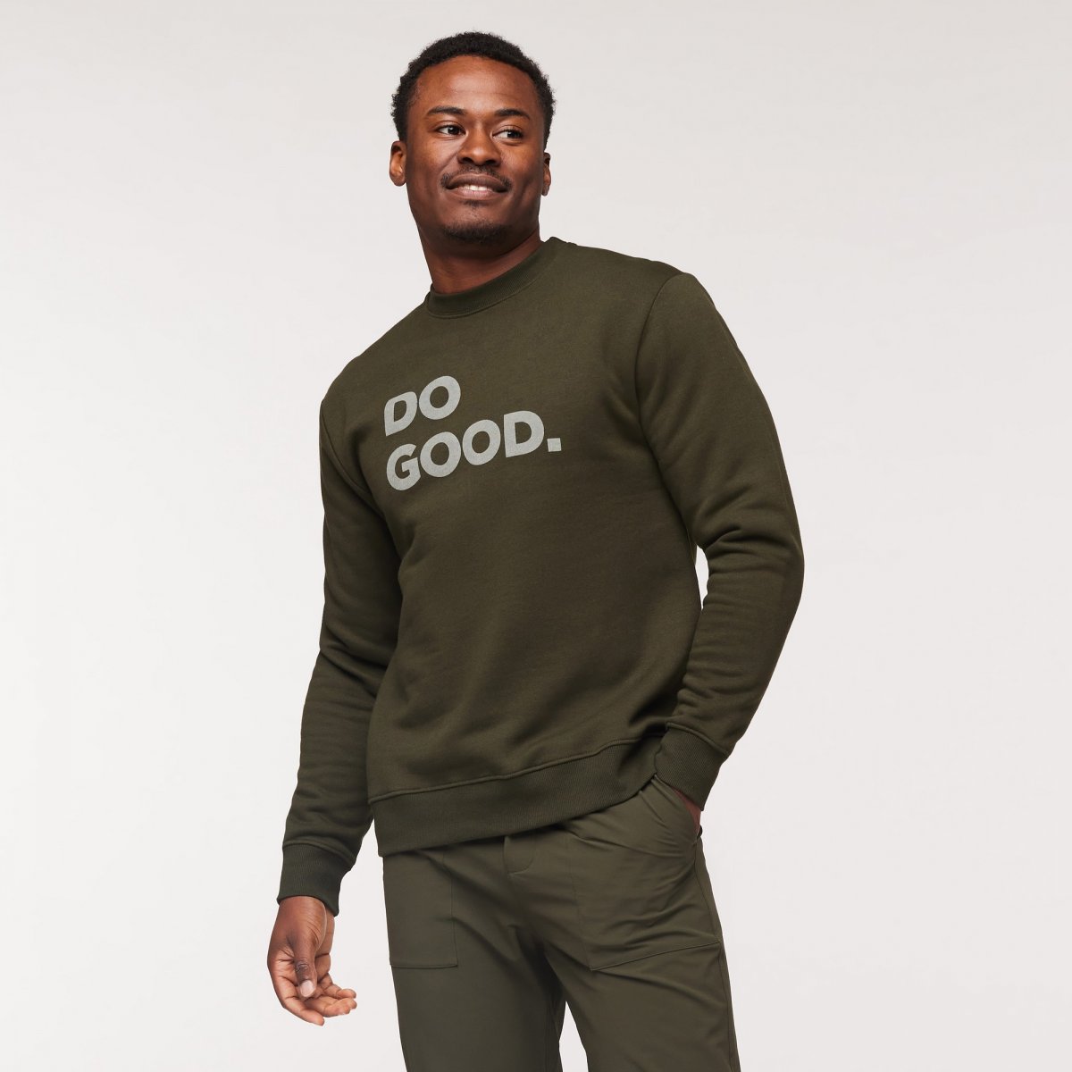 Do Good Organic Crew Sweatshirt Man