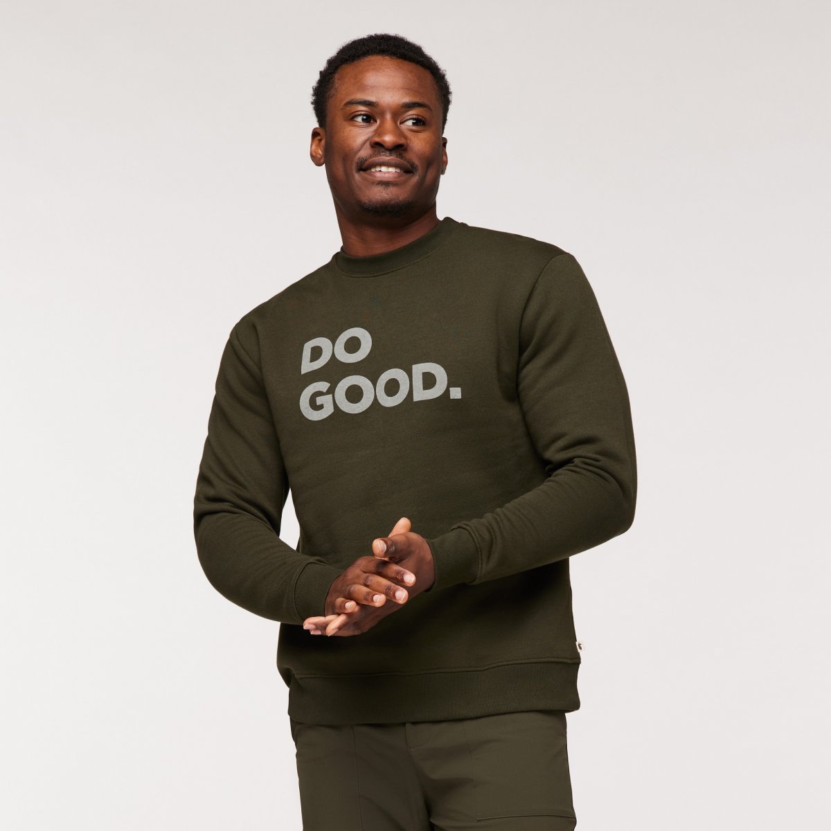 Do Good Organic Crew Sweatshirt Man