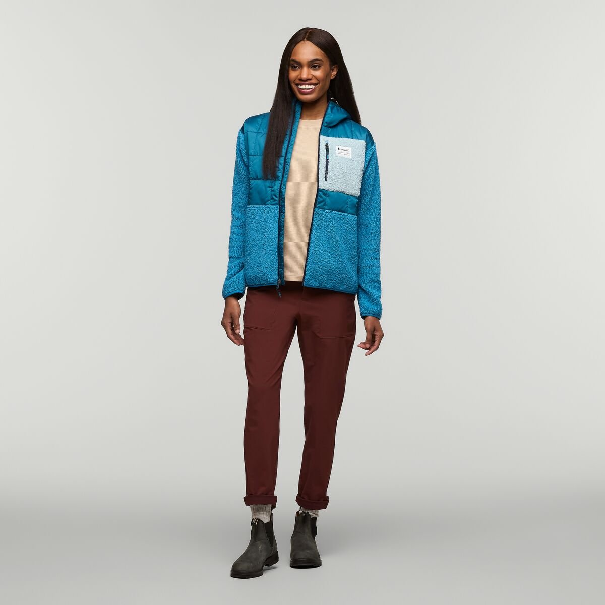 Trico Hybrid Hooded Jacket Woman