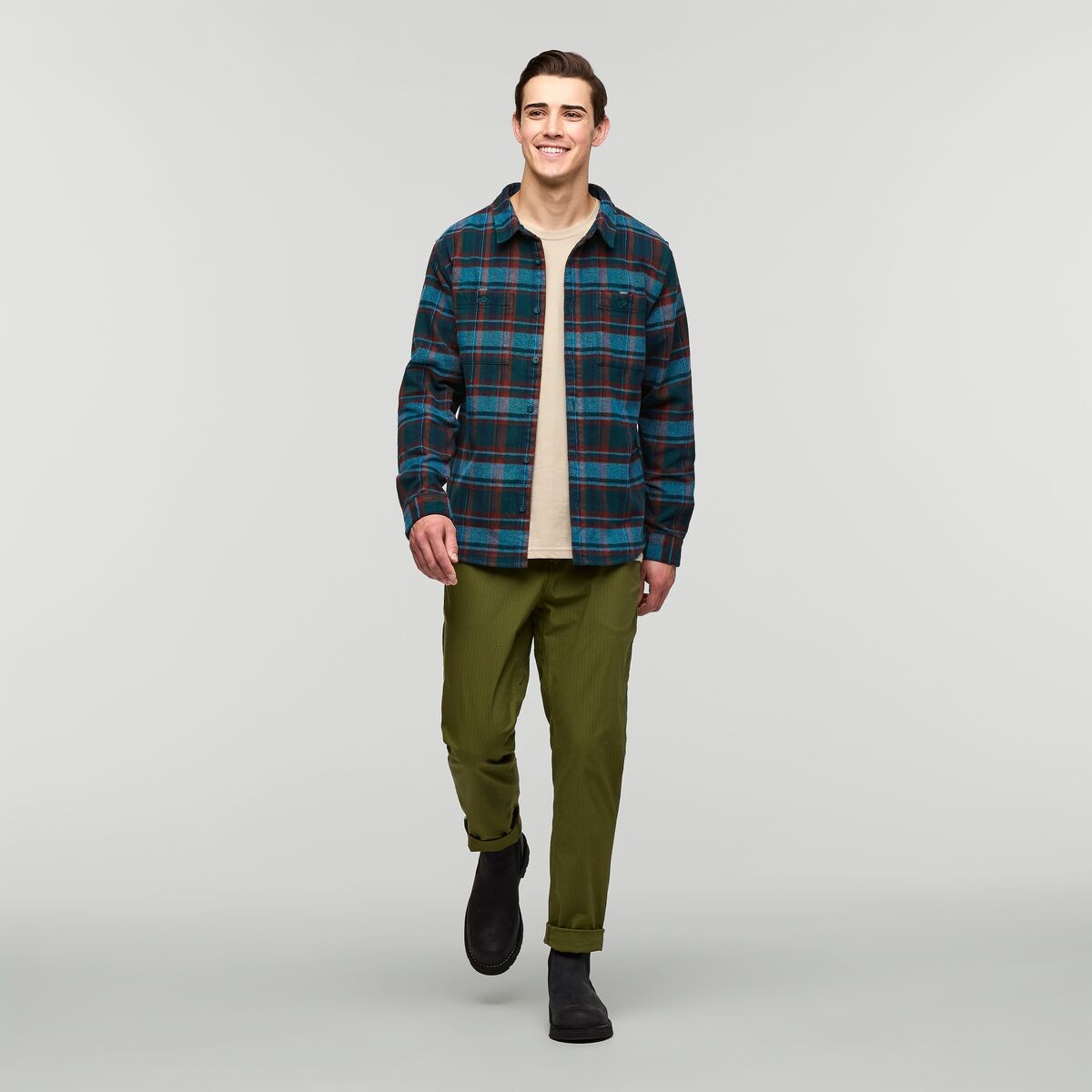Mero Organic Flannel Shirt Man