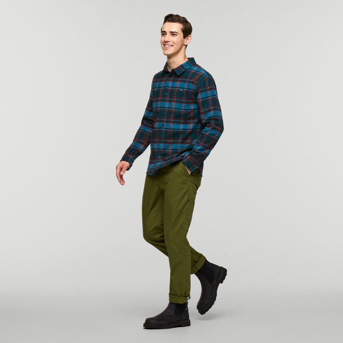 Mero Organic Flannel Shirt Man
