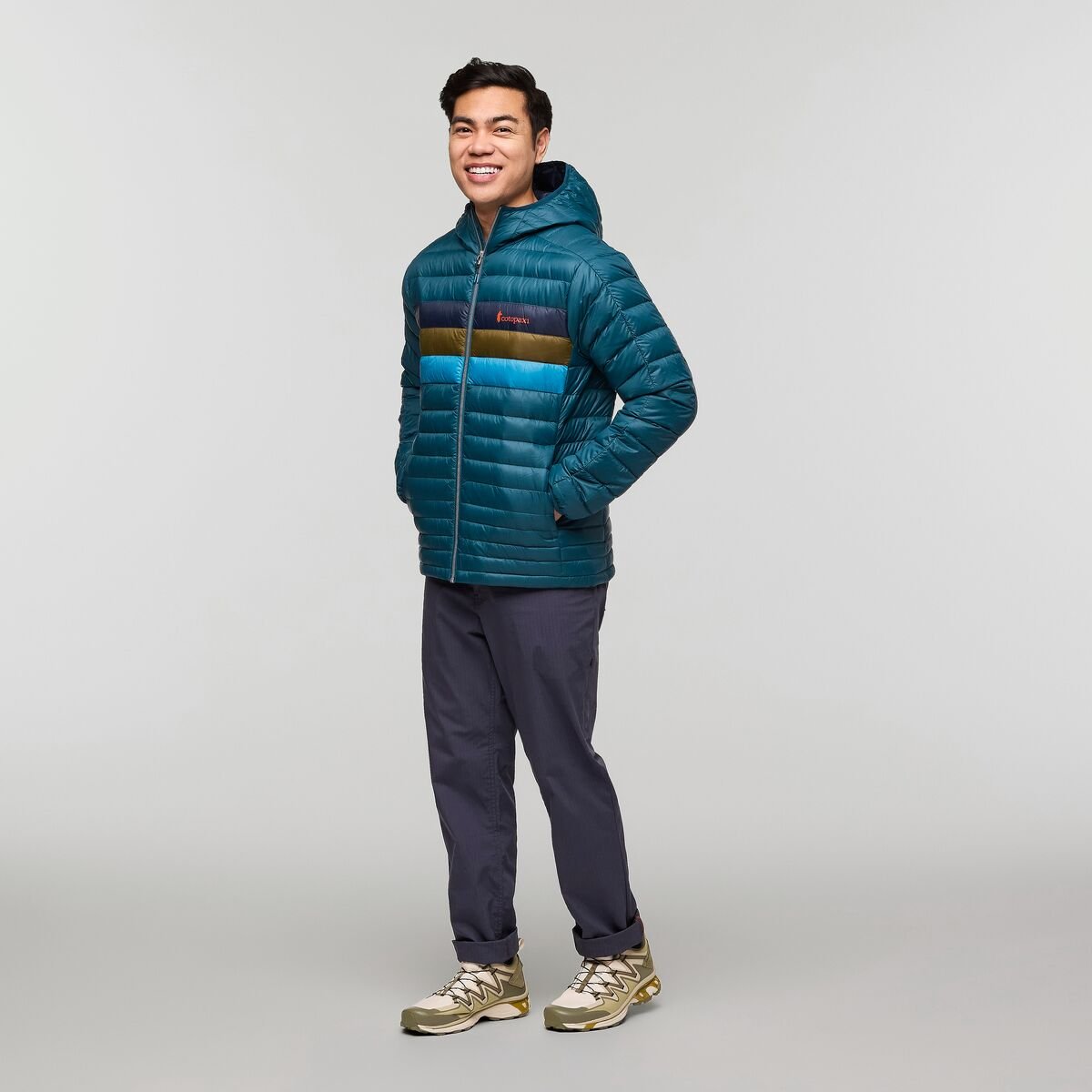 Fuego Down Hooded Jacket Man