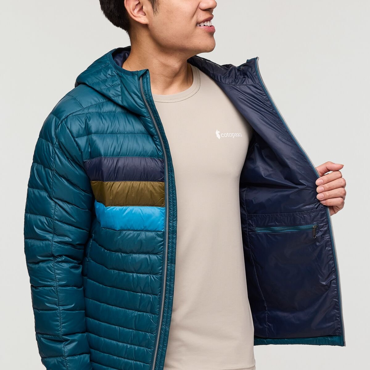 Fuego Down Hooded Jacket Man