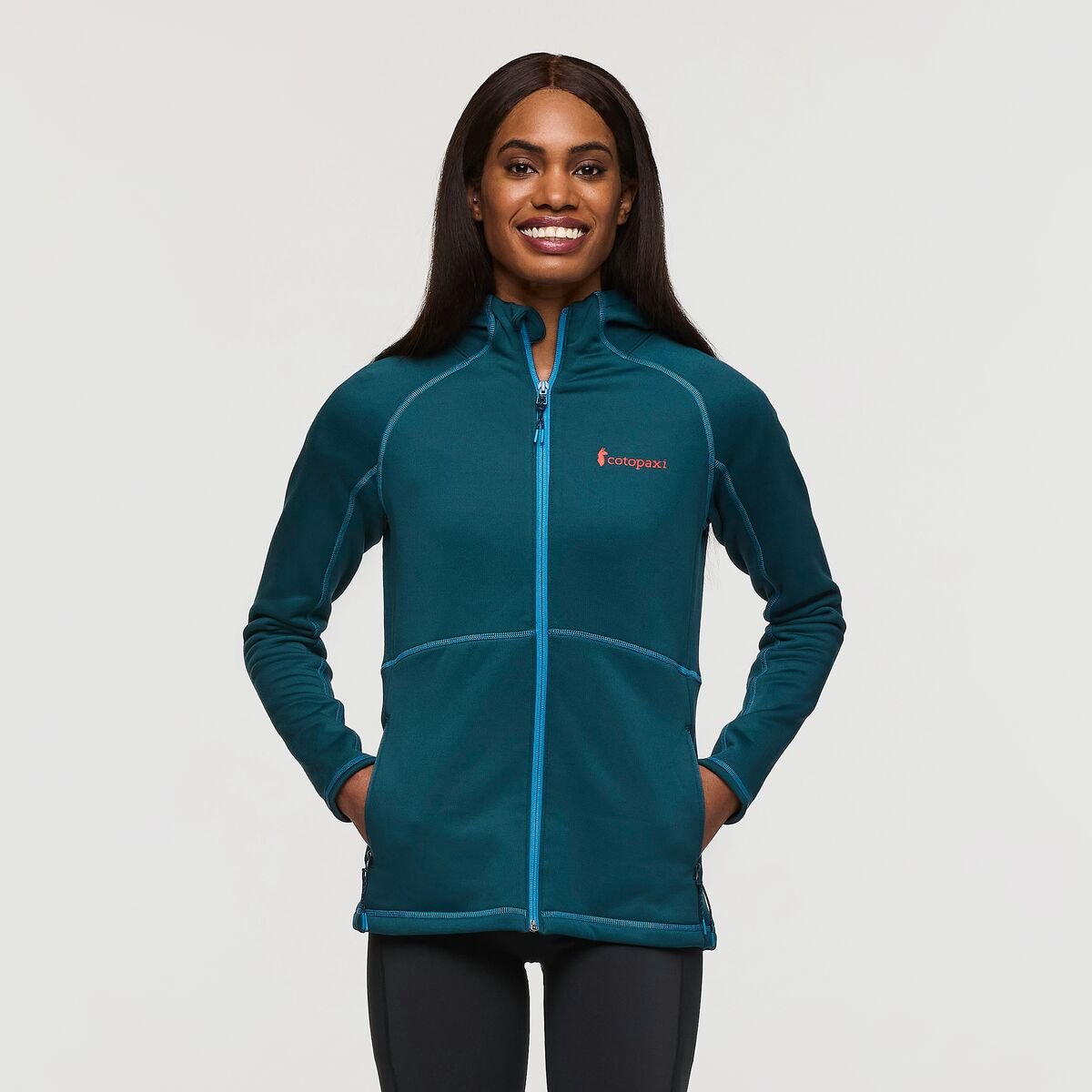 Tempa Fleece Hooded Jacket Woman