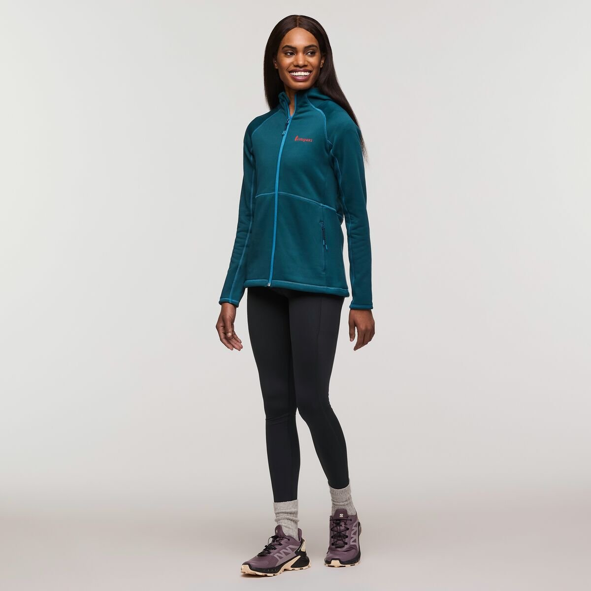 Tempa Fleece Hooded Jacket Woman