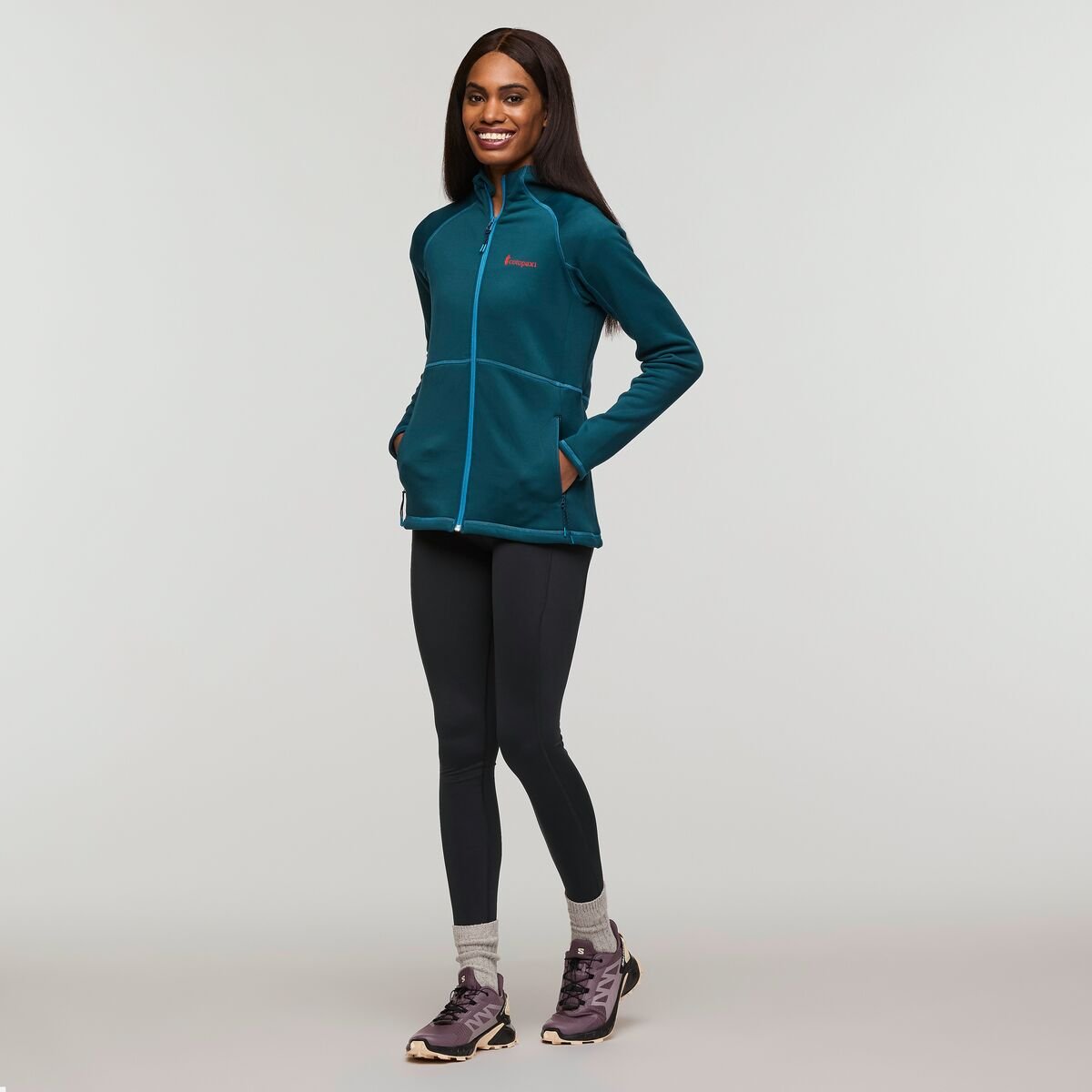 Tempa Fleece Hooded Jacket Woman