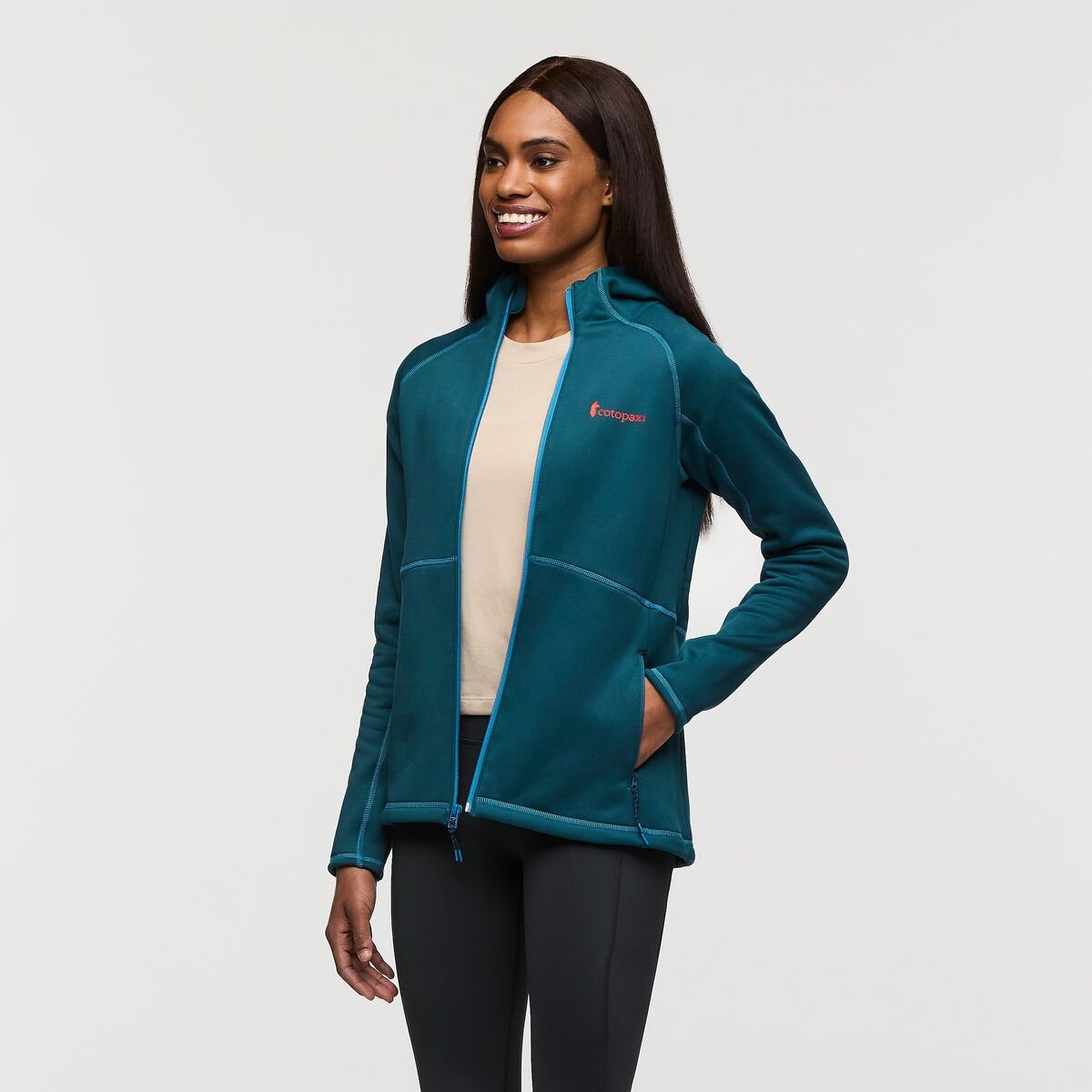 Tempa Fleece Hooded Jacket Woman