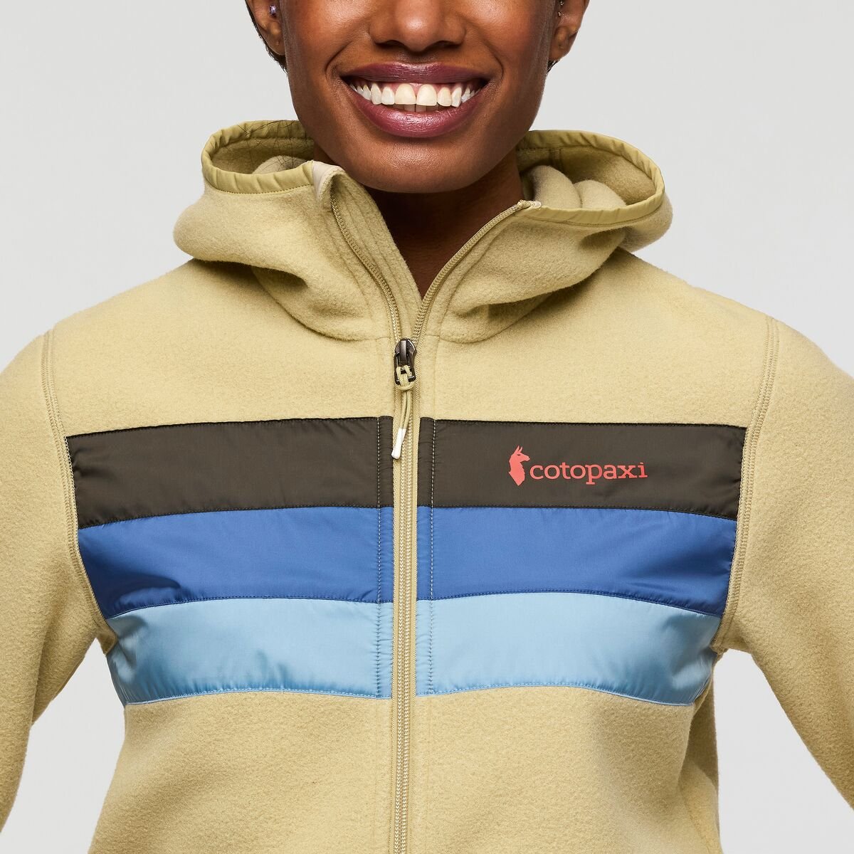 Teca Fleece Hooded Full-Zip Jacket Woman
