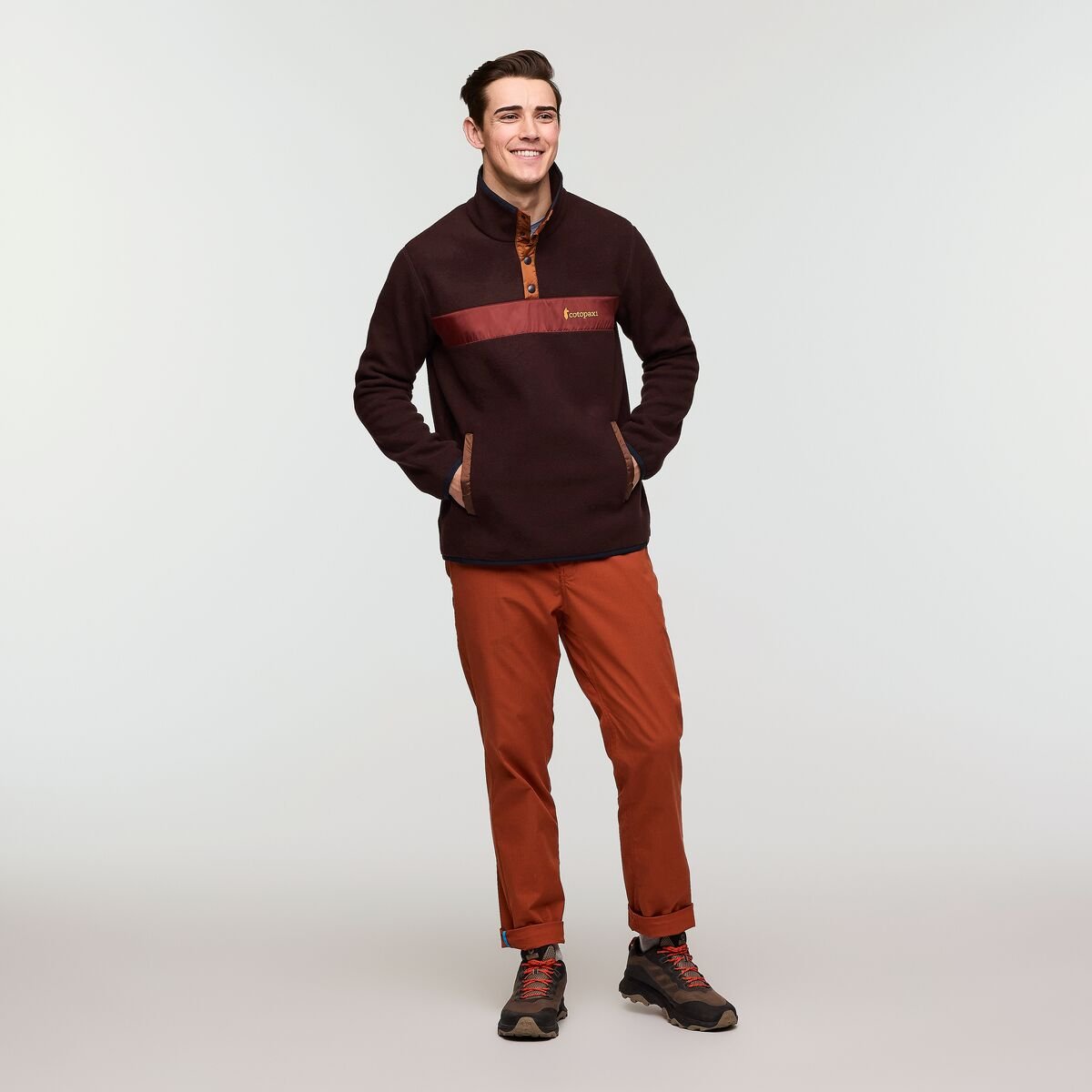 Teca Fleece Pullover Man