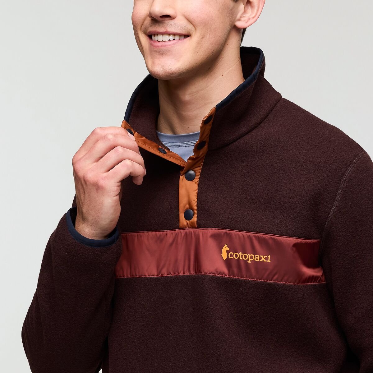 Teca Fleece Pullover Man
