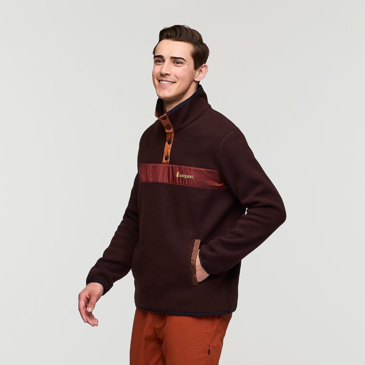 Teca Fleece Pullover Man