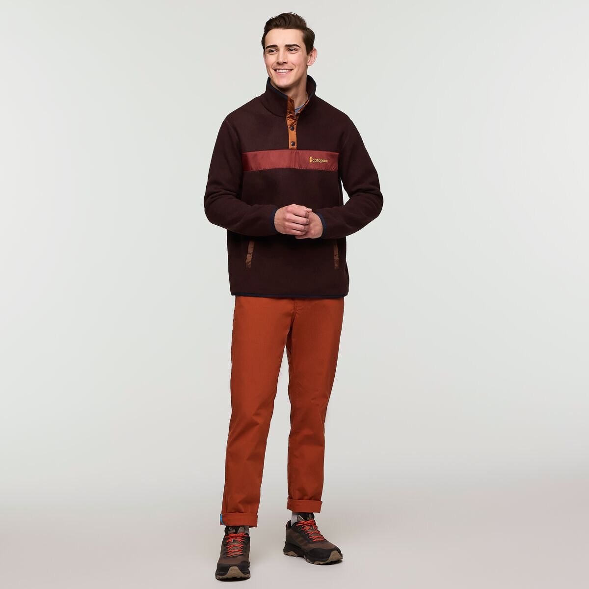 Teca Fleece Pullover Man