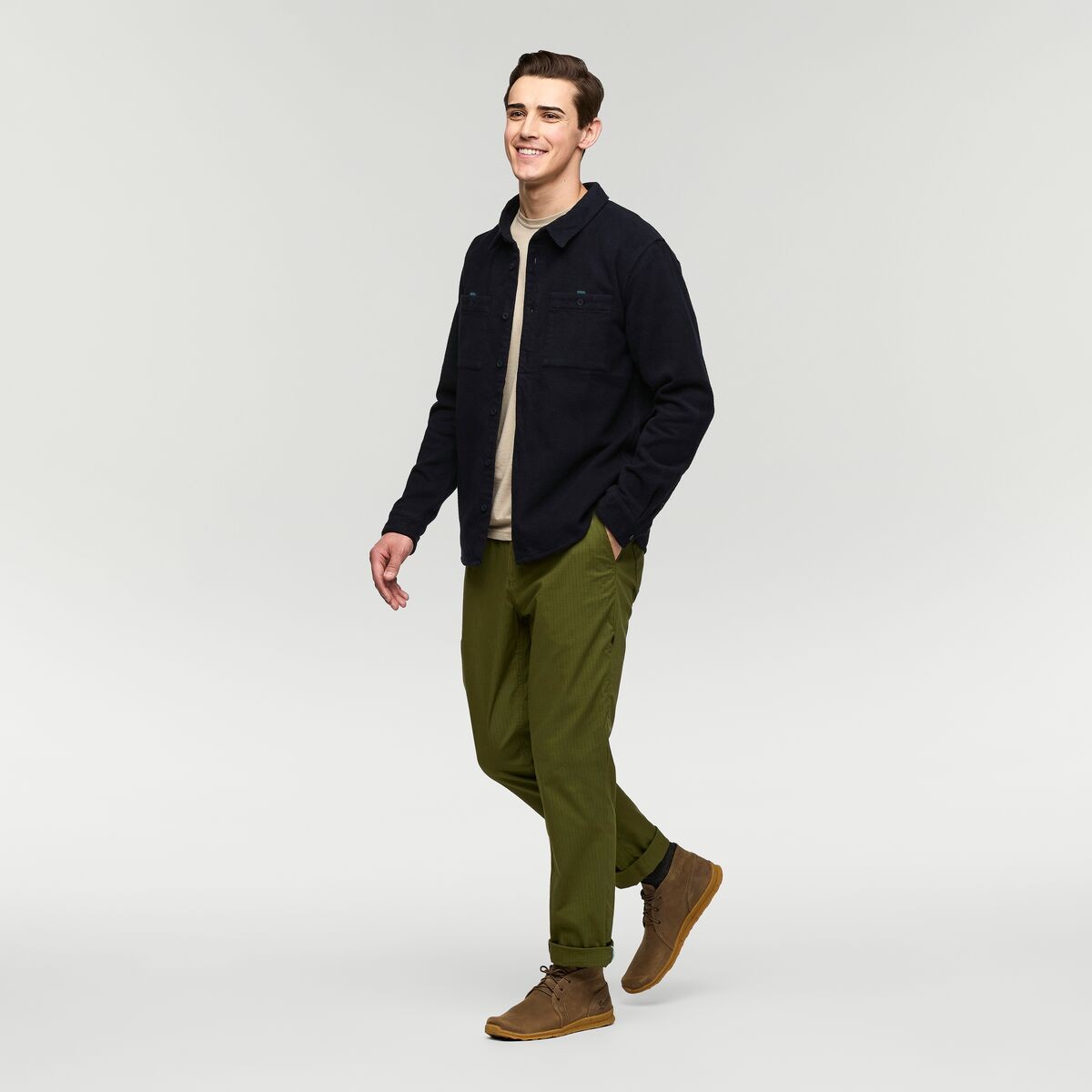 Mero Organic Flannel Shirt Man