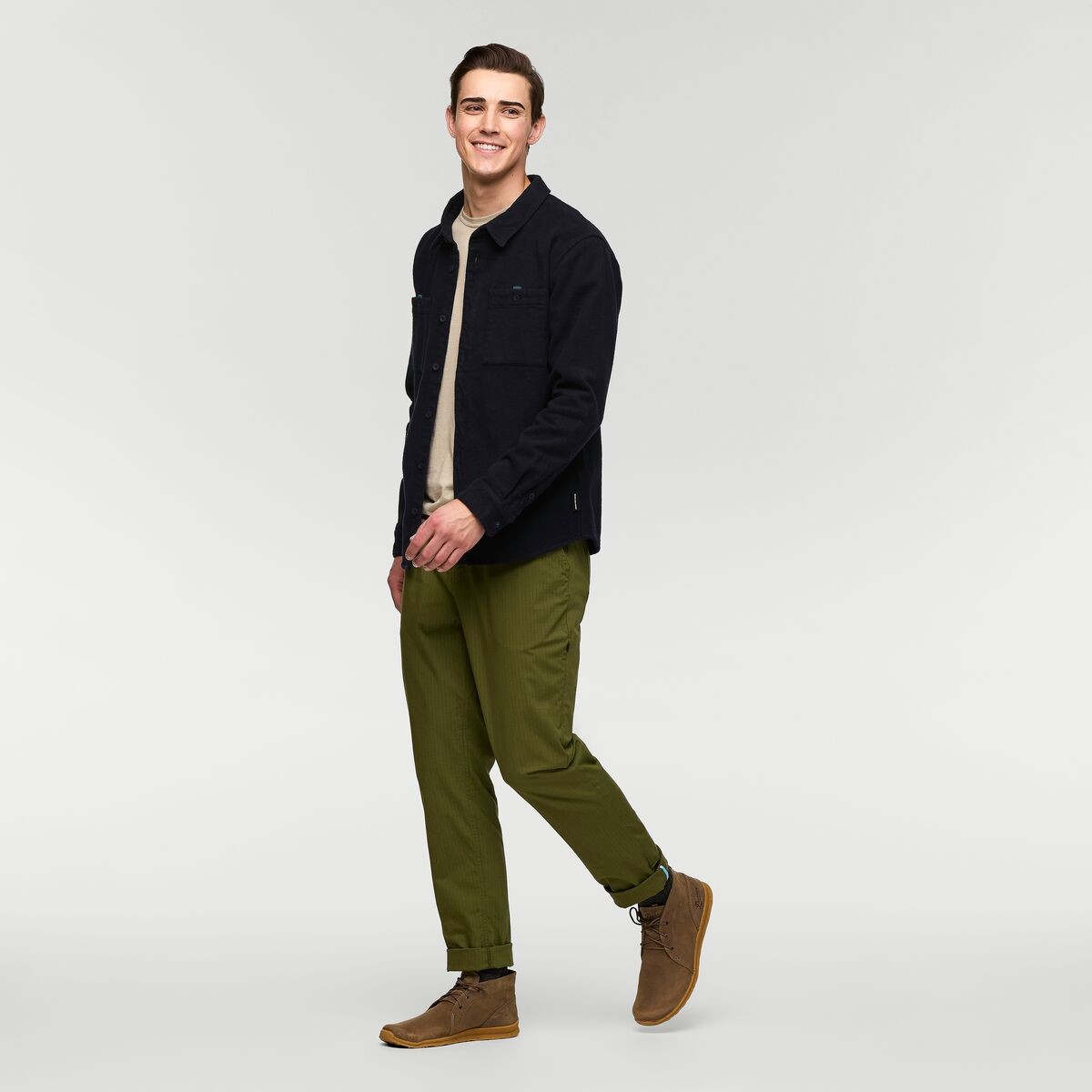 Mero Organic Flannel Shirt Man
