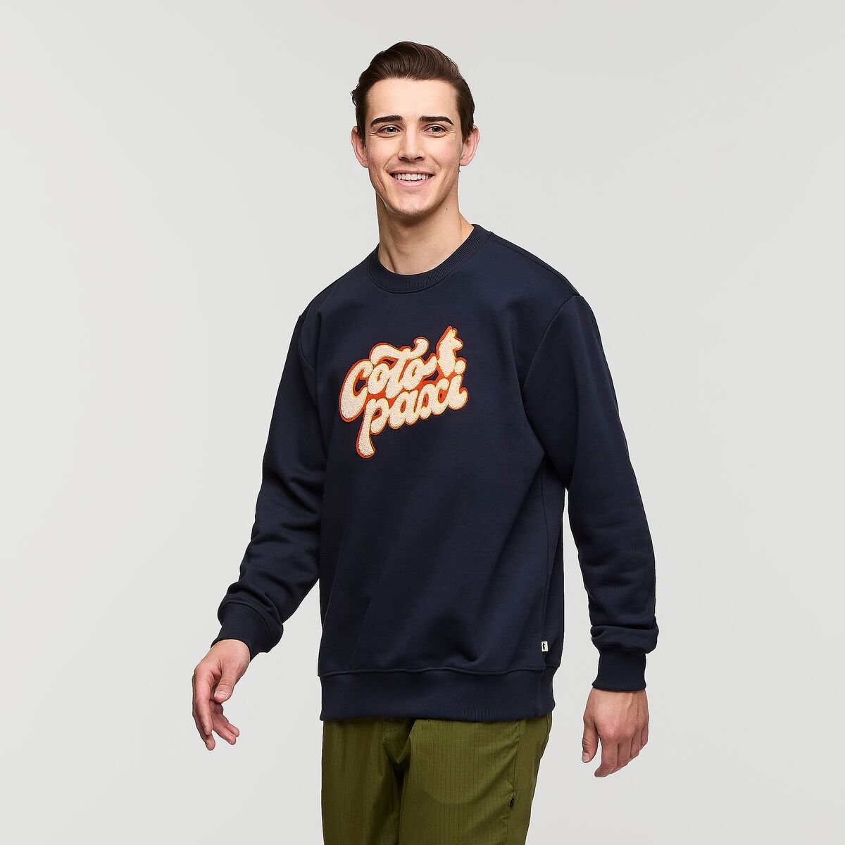 Coto-Patch Crew Sweatshirt Man