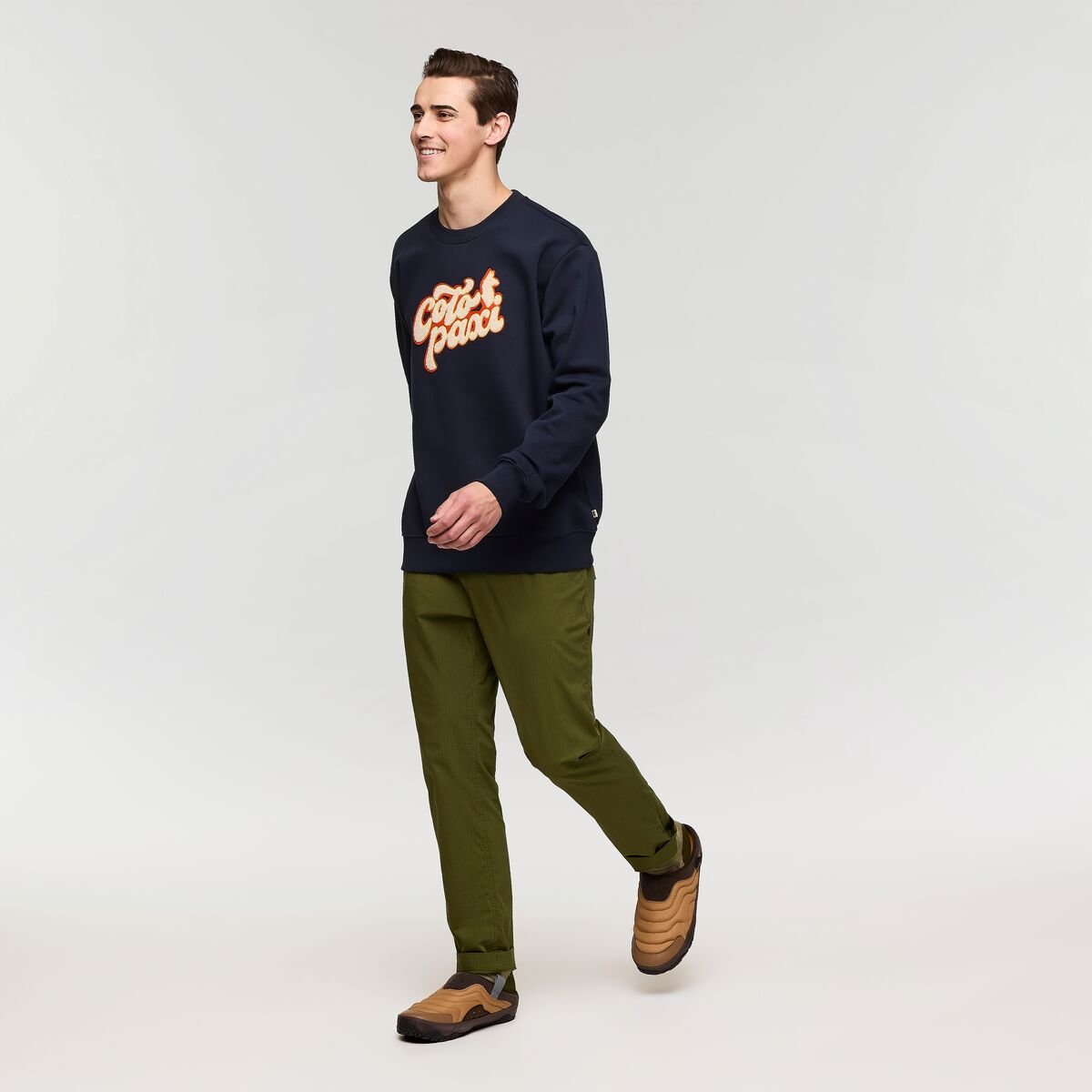 Coto-Patch Crew Sweatshirt Man