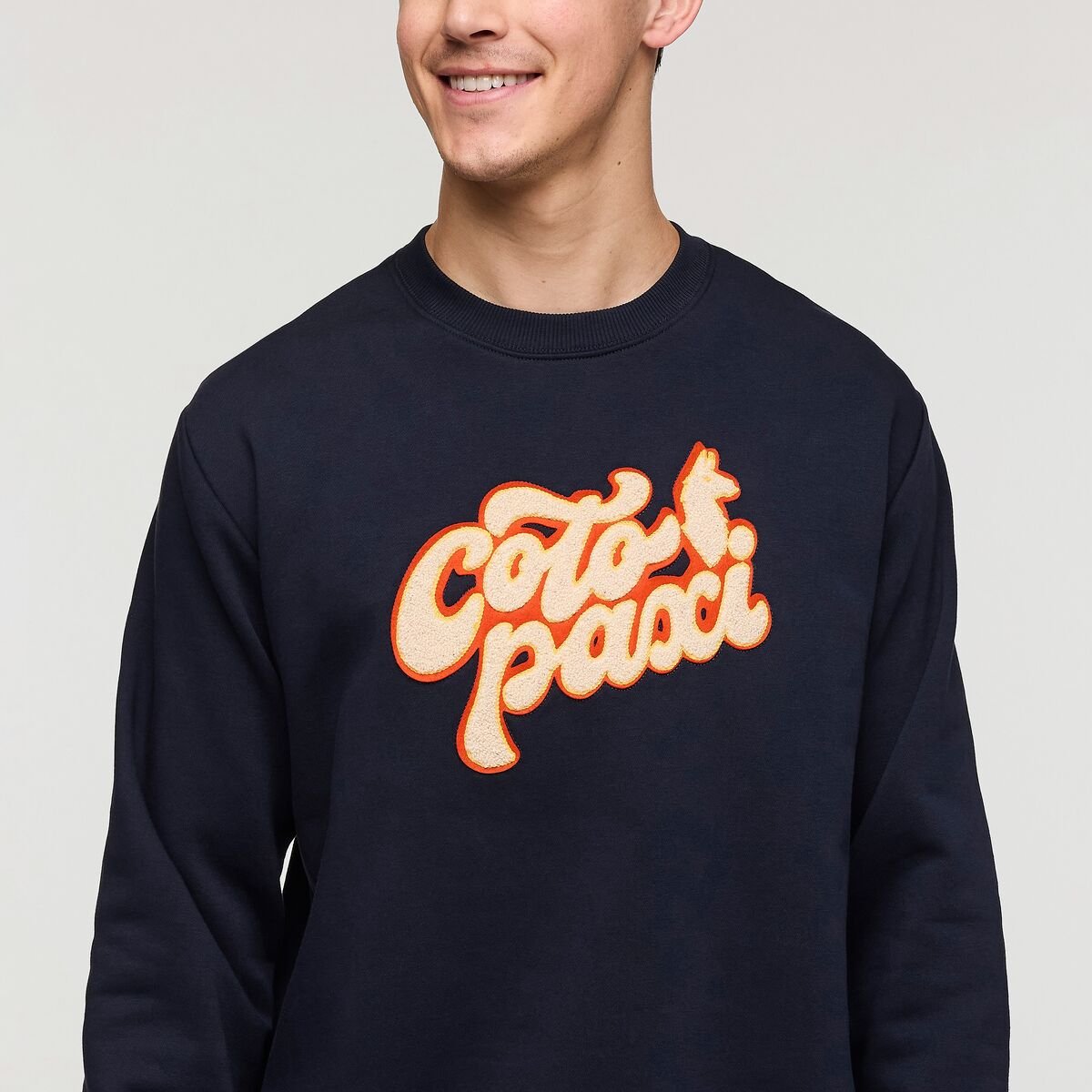Coto-Patch Crew Sweatshirt Man