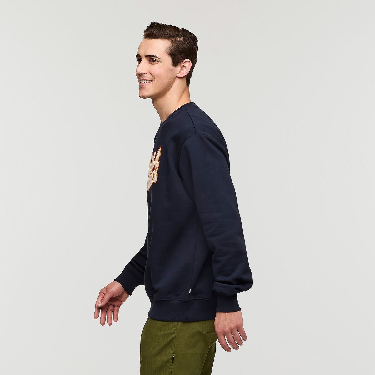 Coto-Patch Crew Sweatshirt Man